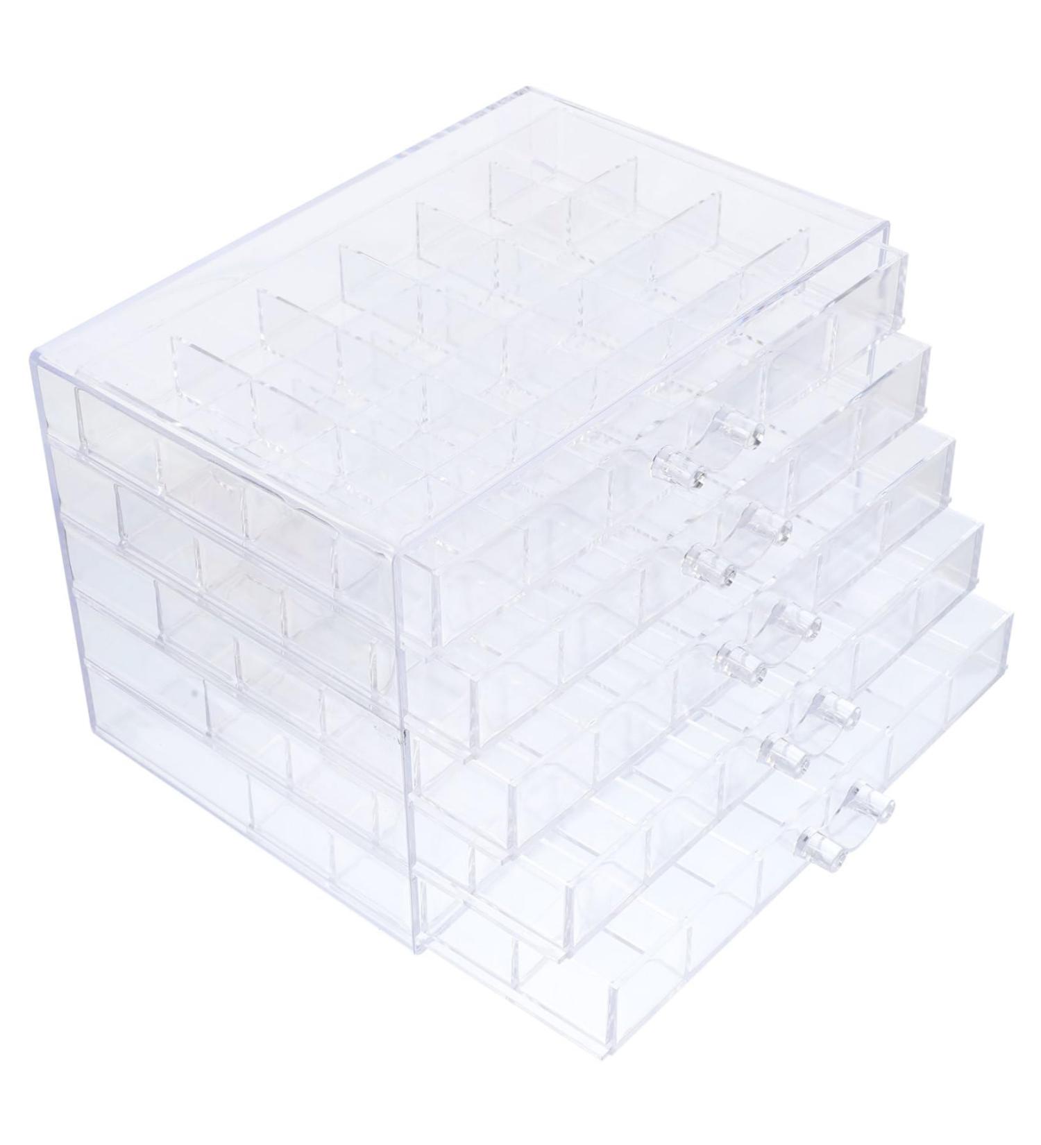 FRCOLOR Box Drawer Storage Box Nails Accessories Desk Attachment Nails Decoration Storage of Jewellery Beads Organiser for Nail Tips Container for Nail Tips Dog P.s - Buy Online on GoSupps.com