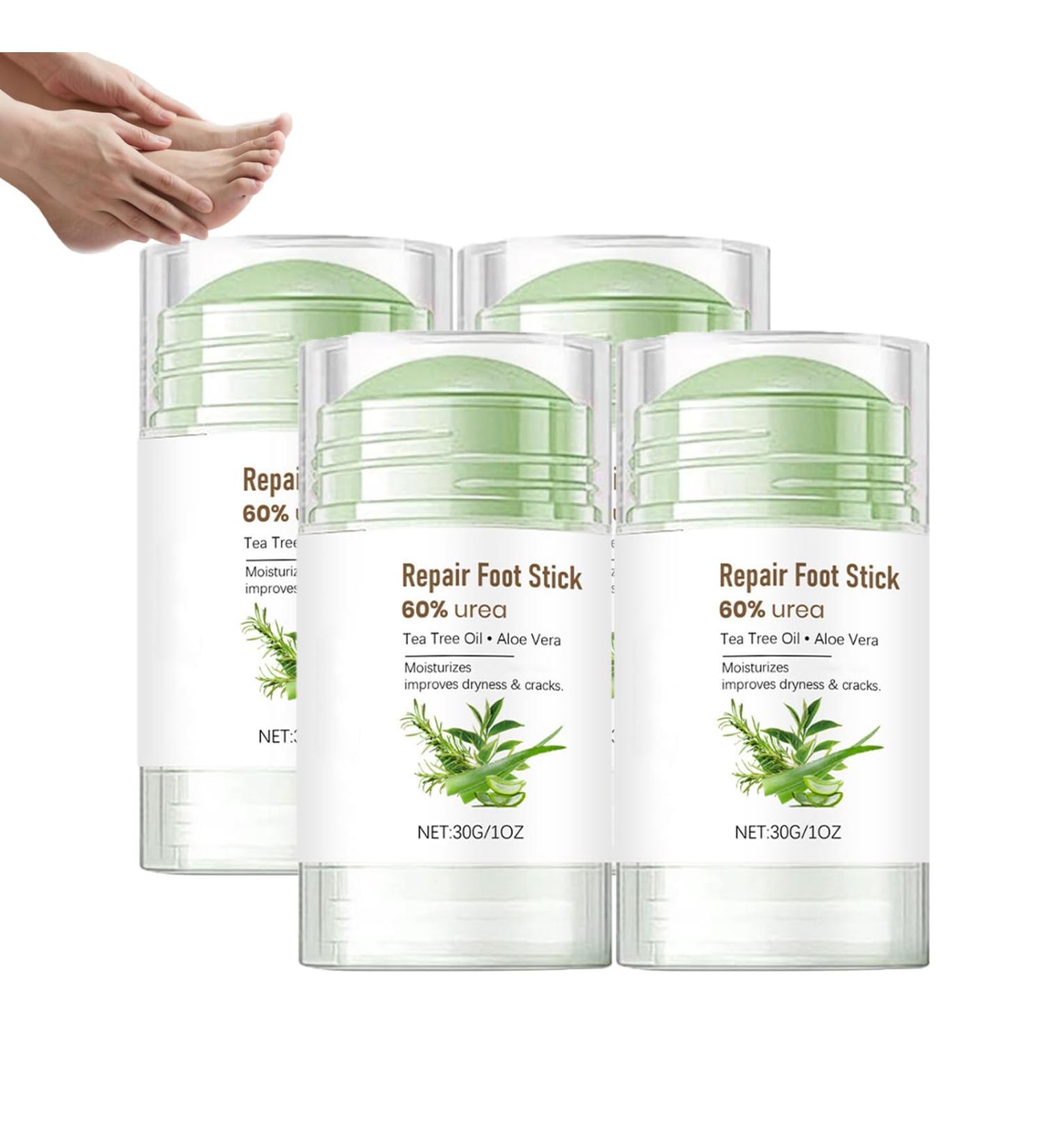  ZLHHRZJX Urea & Aloe Vera Tea Tree Foot Cream Urea Foot Cream Cracked Heels Dry Skin Foot Ebs & Hands In St/ick (4 PCS) - Buy Online on GoSupps.com
