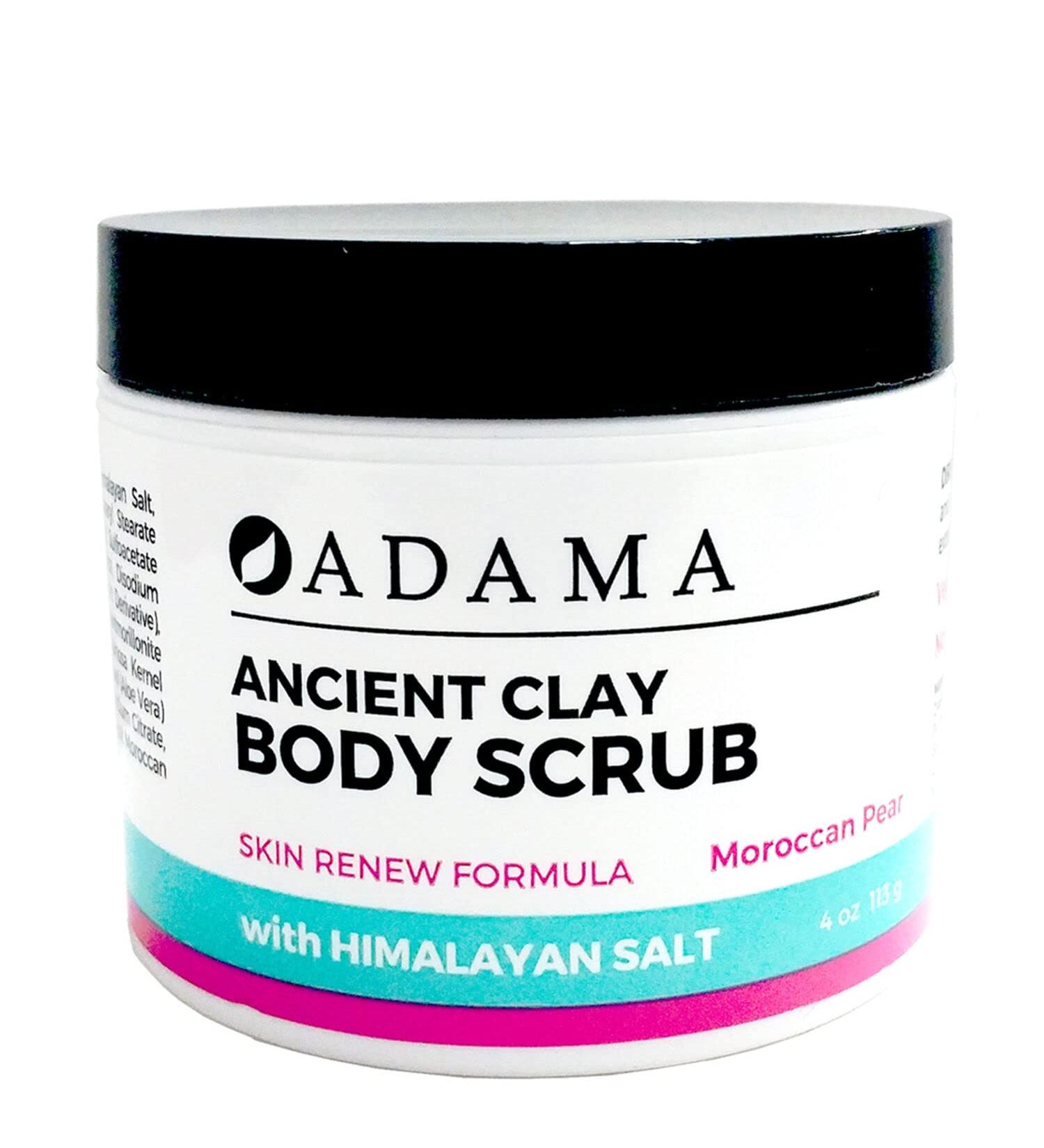 Ancient Clay Body Scrub with Himalayan Salt - Natural Exfoliation & Moisturizing | Worldwide Shipping - Buy Online on GoSupps.com