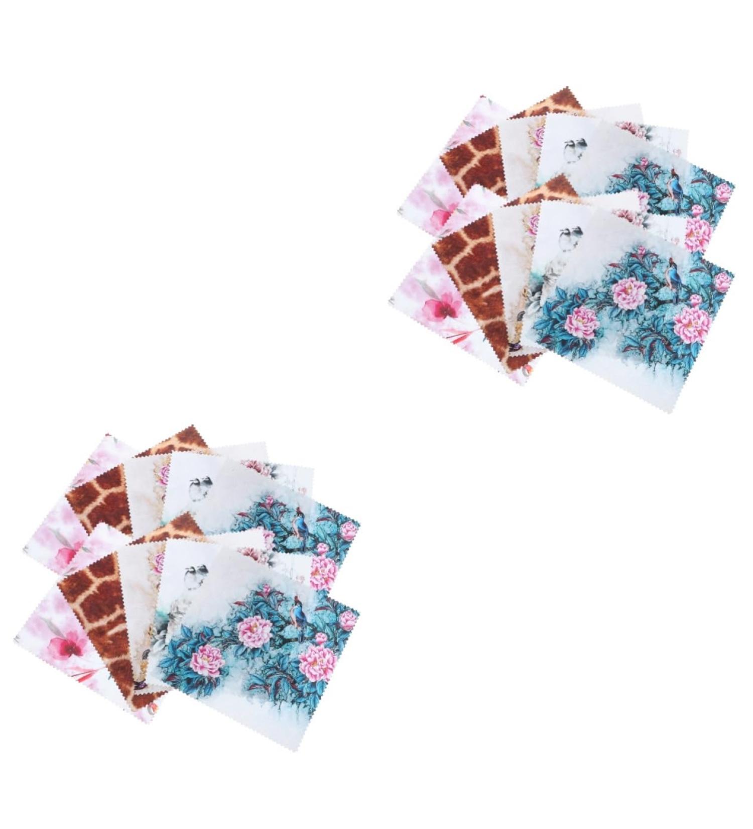 20 Pcs Eyeglass Cleaning Cloth - Lens Cleaning Cloth for Glasses & Electronics - Soft Lint-Free & Reusable - Buy Online on GoSupps.com