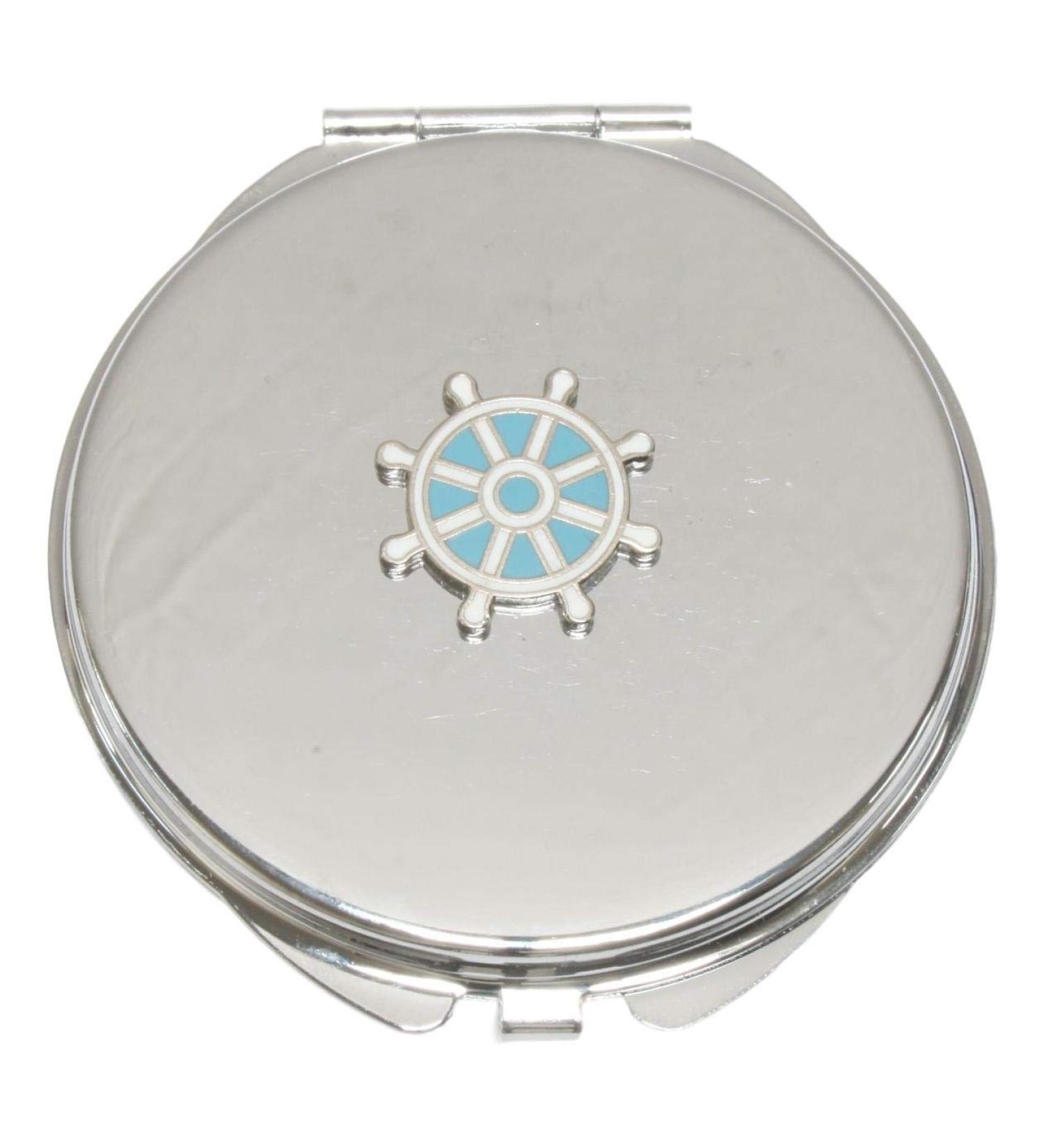 Ships Wheel Compact Mirror Handbag Gift With Free Engraving 326 - Buy Online on GoSupps.com