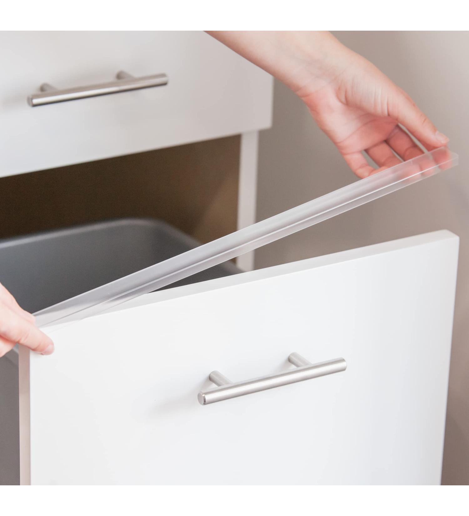 CABINET HERO Slimline Clear Edge Guard Protector - 18 Length, Thick - Pack of 4 - Buy Online on GoSupps.com