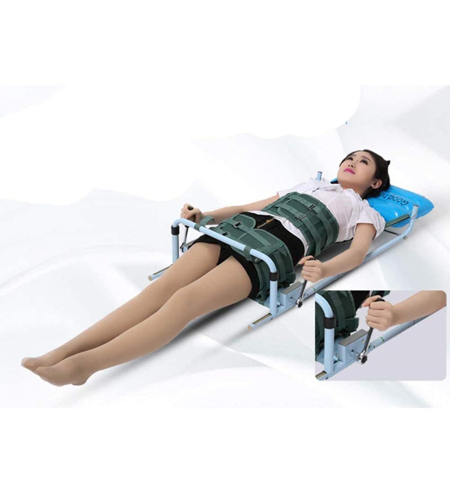 Portable Lumbar Vertebrae Traction Device for Bed | Posture & Lower Back Pain Relief | Schwa - Buy Online on GoSupps.com