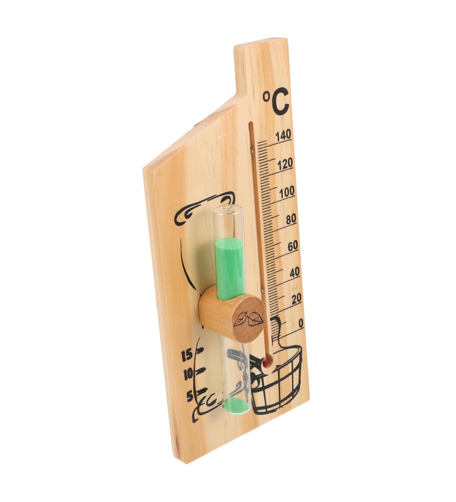 Premium Sauna Timer Glass Tube Hourglass - 15 & 2 Minutes Rotating Sand Timer for Sauna Oven & Beach Use - Buy Online on GoSupps.com
