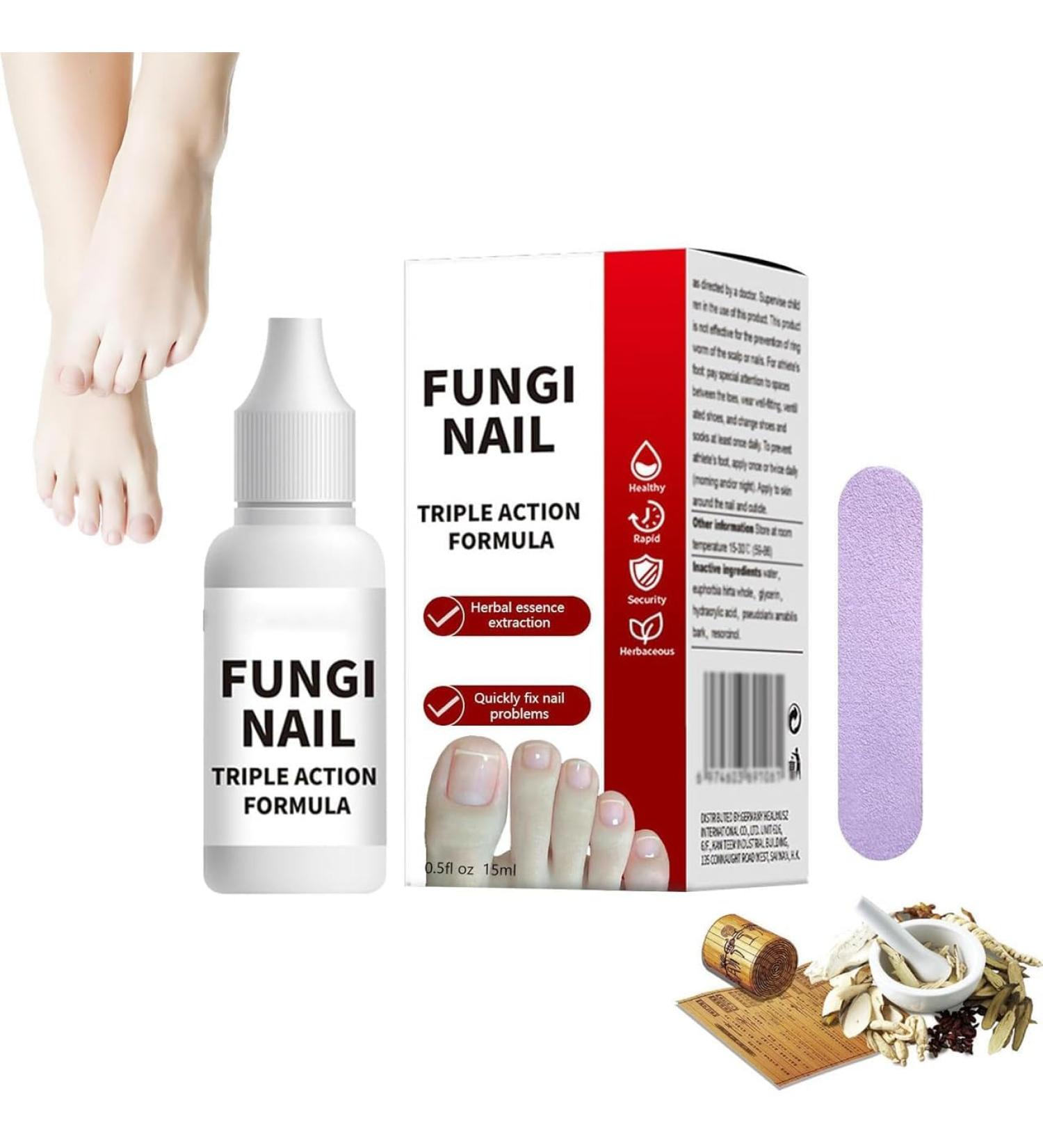 Toenail Fungus Treatment Overnight Long Lasting Nail Treatment for Athletes Foot Thick Broken Discolored and Damaged Nails 15 Ml05 Oz 1 pcs - Buy Online on GoSupps.com