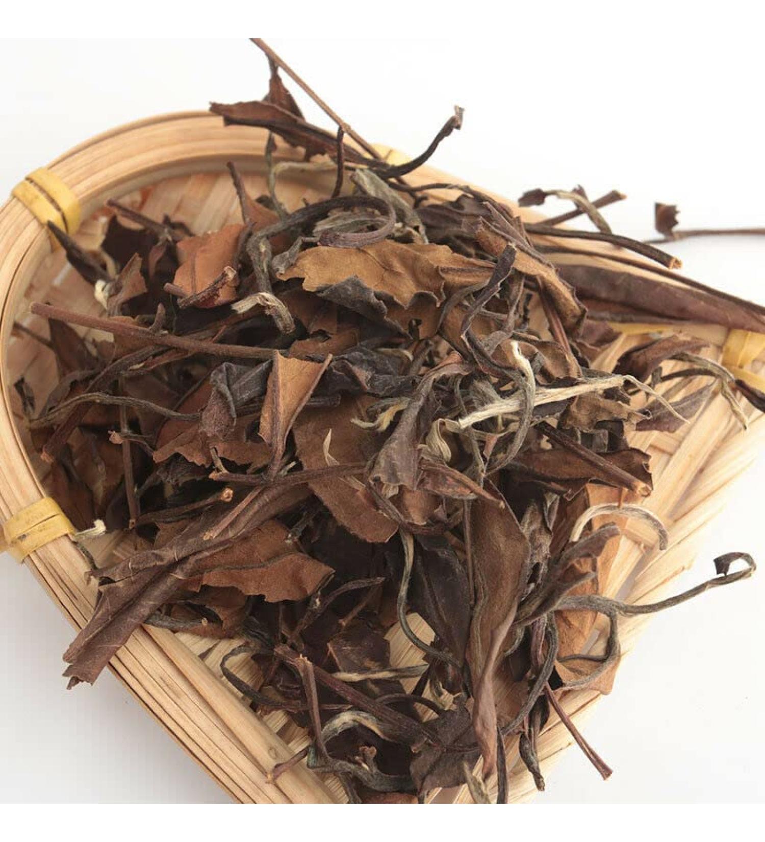 HELLOYOUNG 500g de th blanc chinois bio en vrac aux vieilles tiges Th Pu'er au go t intense et cors Th pu-erh Pu'er Tea - Buy Online on GoSupps.com