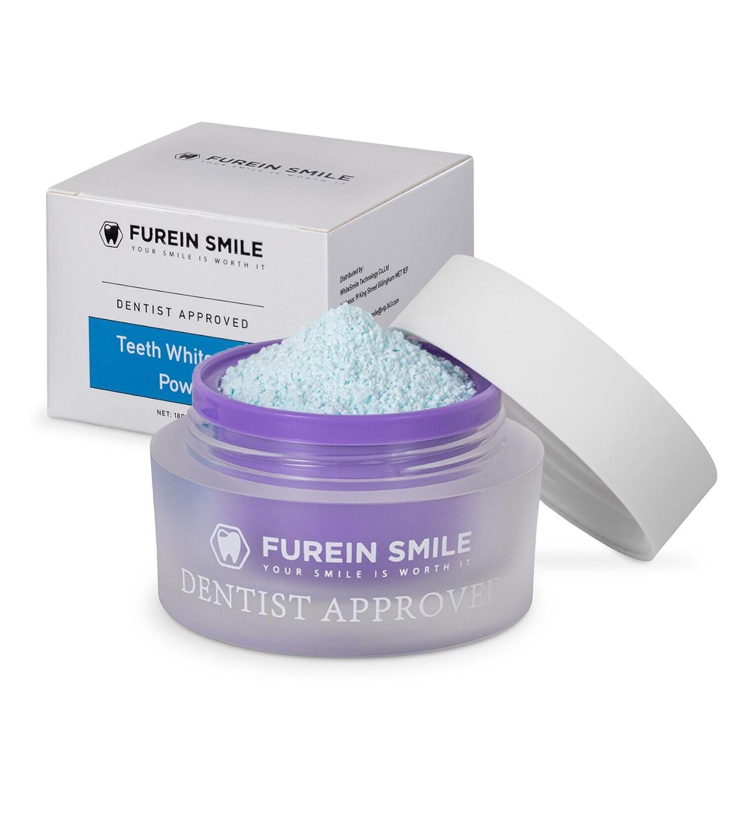 Natural Mint Teeth Whitening Powder Fluoride Free 0.63 oz Fresh Breath Care - Buy Online on GoSupps.com