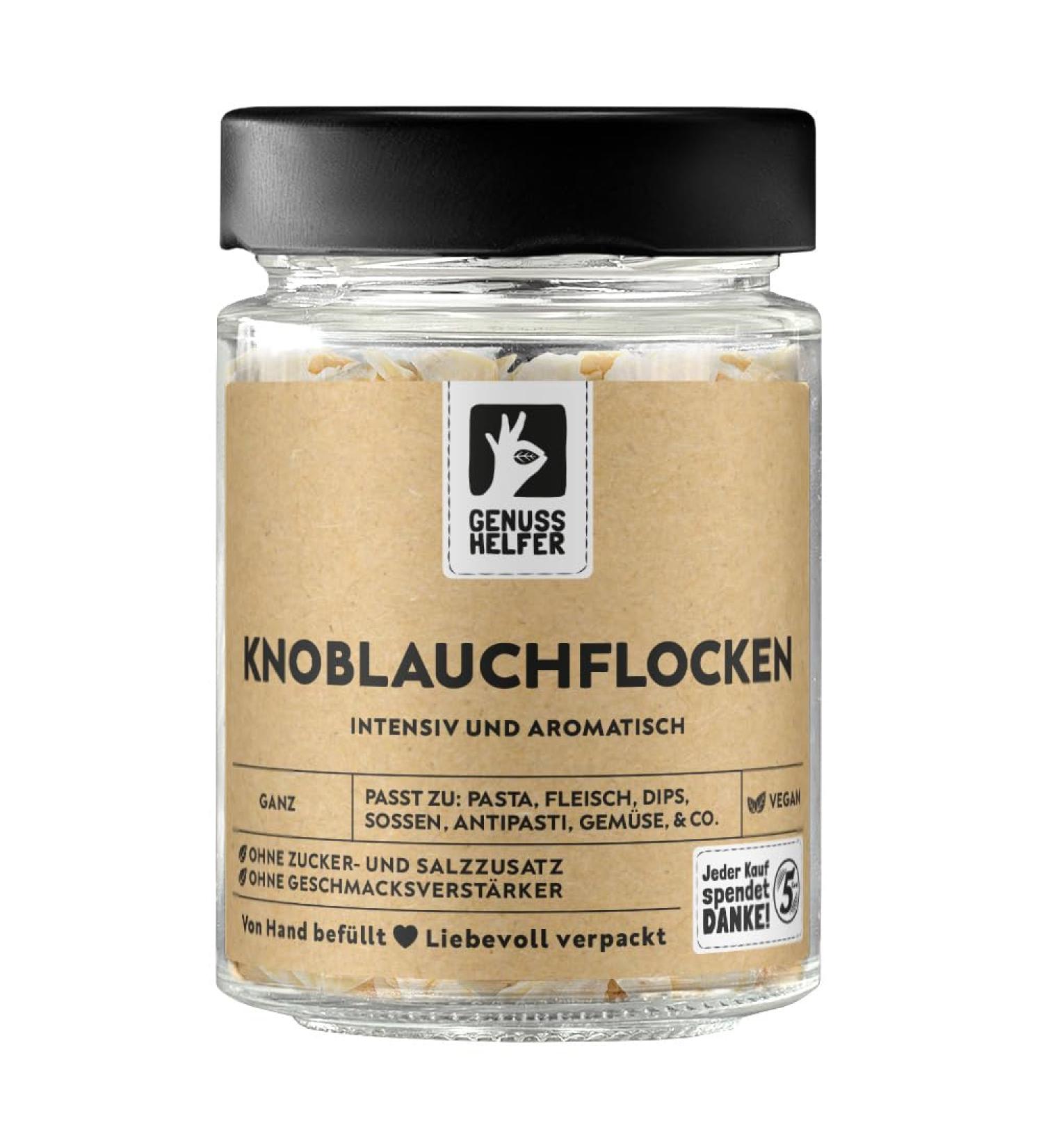 Buy Bremer Gew rzhandel Garlic Flakes & Chips - 55g Glass Jar | Premium Cooking Ingredient for International Shipping - Buy Online on GoSupps.com