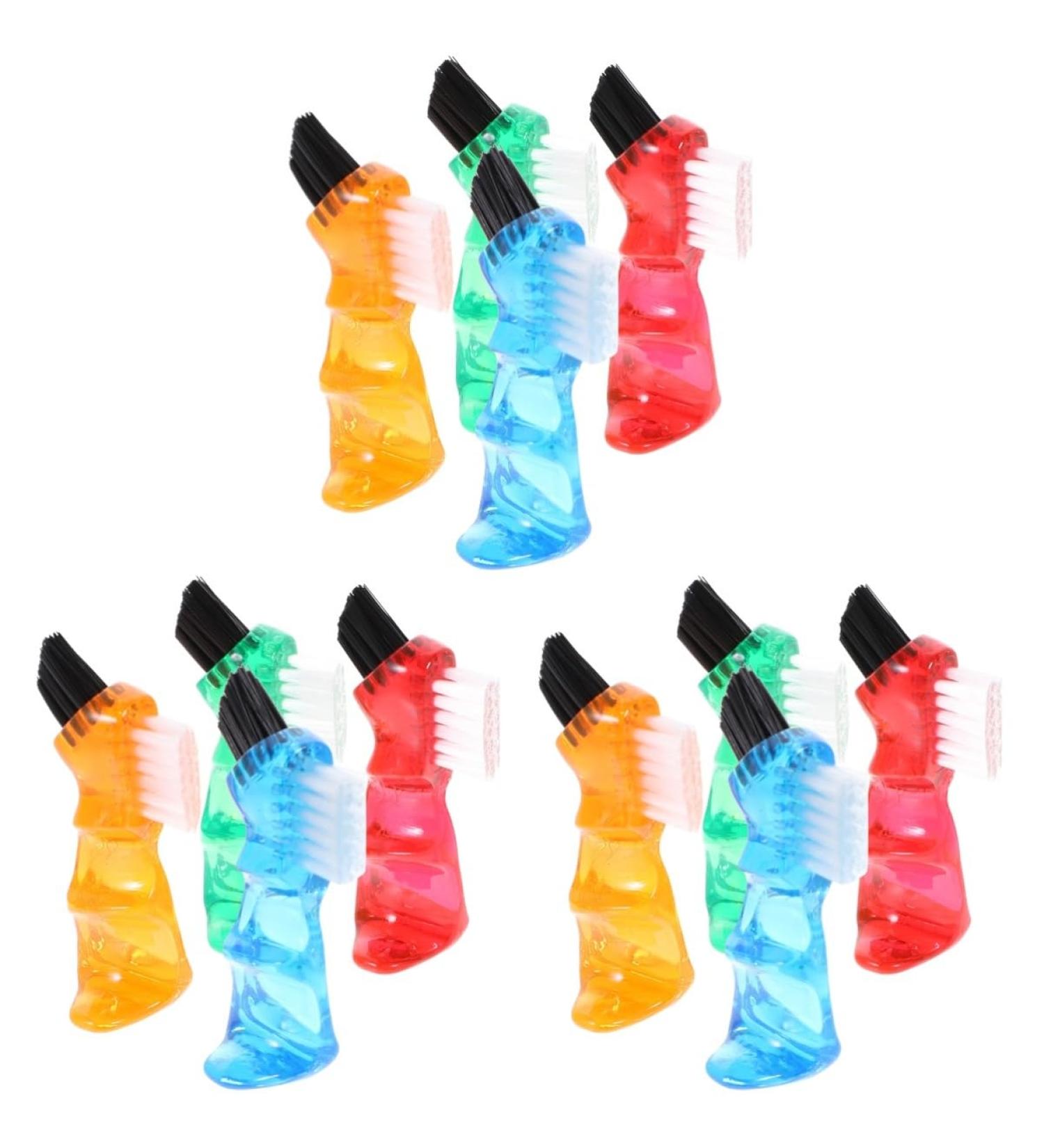 Buy Ipetboom 12-Pc Mini Toothbrush Set - Soft Prosthesis & Interdental Brushes for Oral Care | Travel-Friendly Denture Cleaning | Available in 3 Colors - Buy Online on GoSupps.com