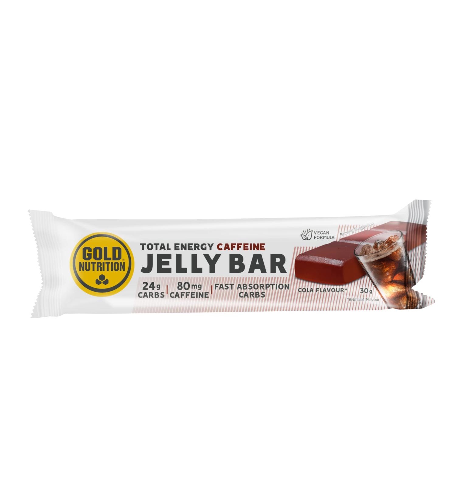 GoldNutrition GOLDNUTRITION TOTAL ENERGY JELLY BAR 30g (CAFFEINE COLA)