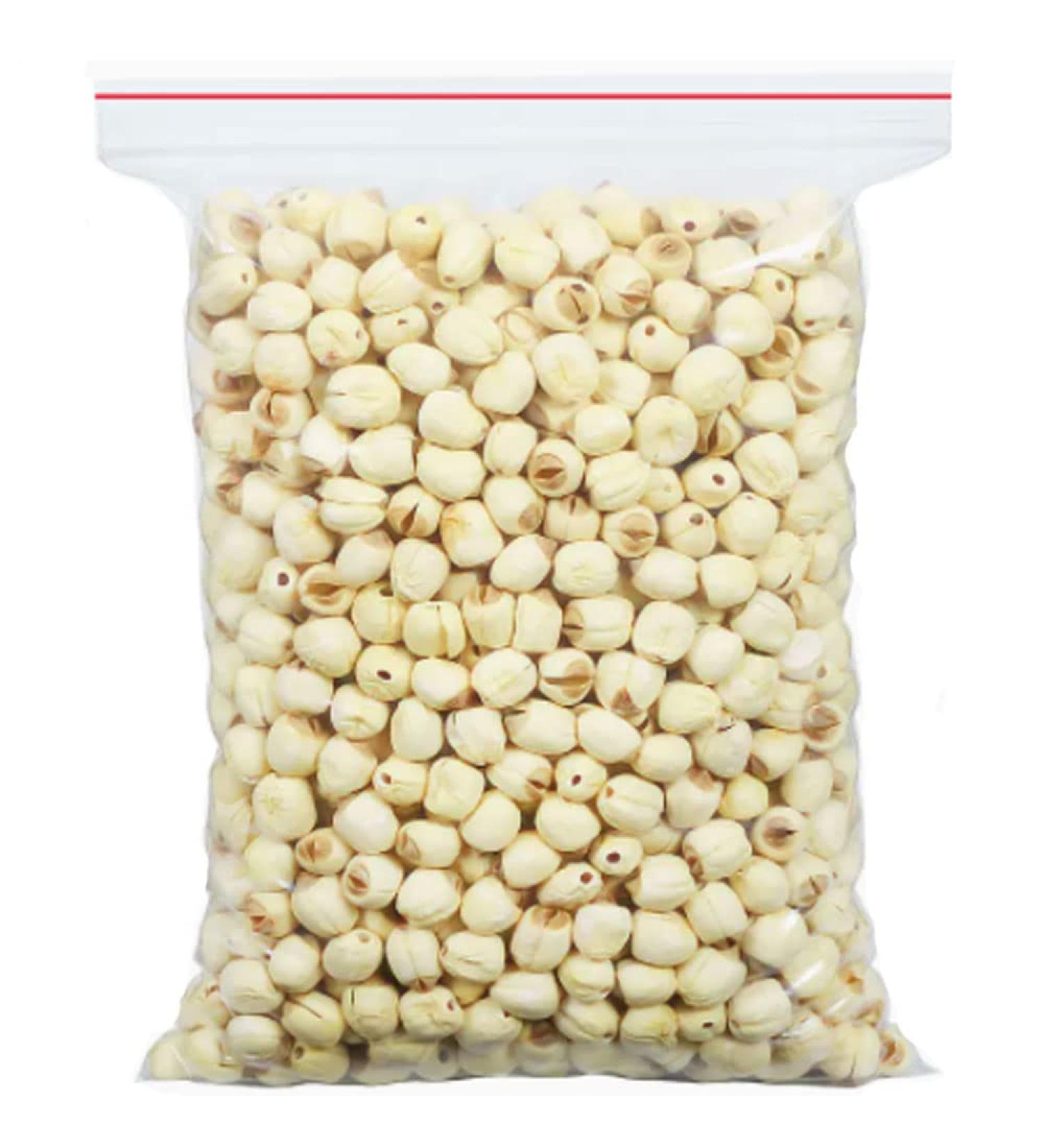 Dried Lotus Seeds 500g Dried white lotus seed 500g - Buy Online on GoSupps.com