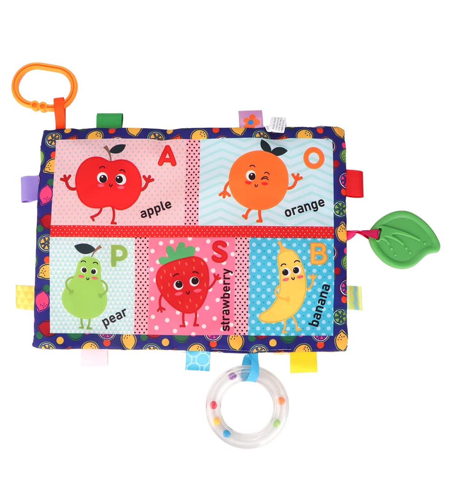 Baby Teething Toy & Comfort Towel - Multipurpose Teether for Toddlers & Infants | Early Education Must-Have - Buy Online on GoSupps.com