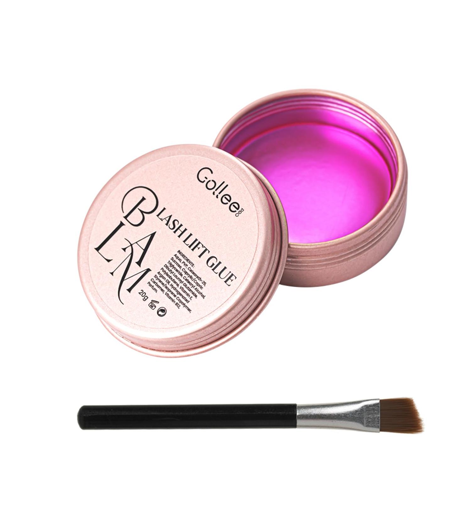 Lash Lift Glue Balm - Strong Adhesive for Eyelash & Eyebrow Perm 0.71Oz | Nourishing & Fruity Scented - Buy Online on GoSupps.com