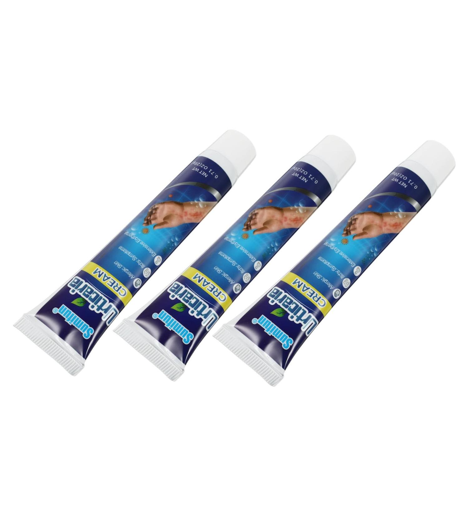 BUTIFULSIC 3 Pcs Safe Anti-Itch Cream Push Type Antipruritics Cream Bottled Ointment Urticaria Topical Cream Anti-Itch Cream Anti-Itch Plaster Ointment Balm pp Medical Hives Ointment - Buy Online on GoSupps.com