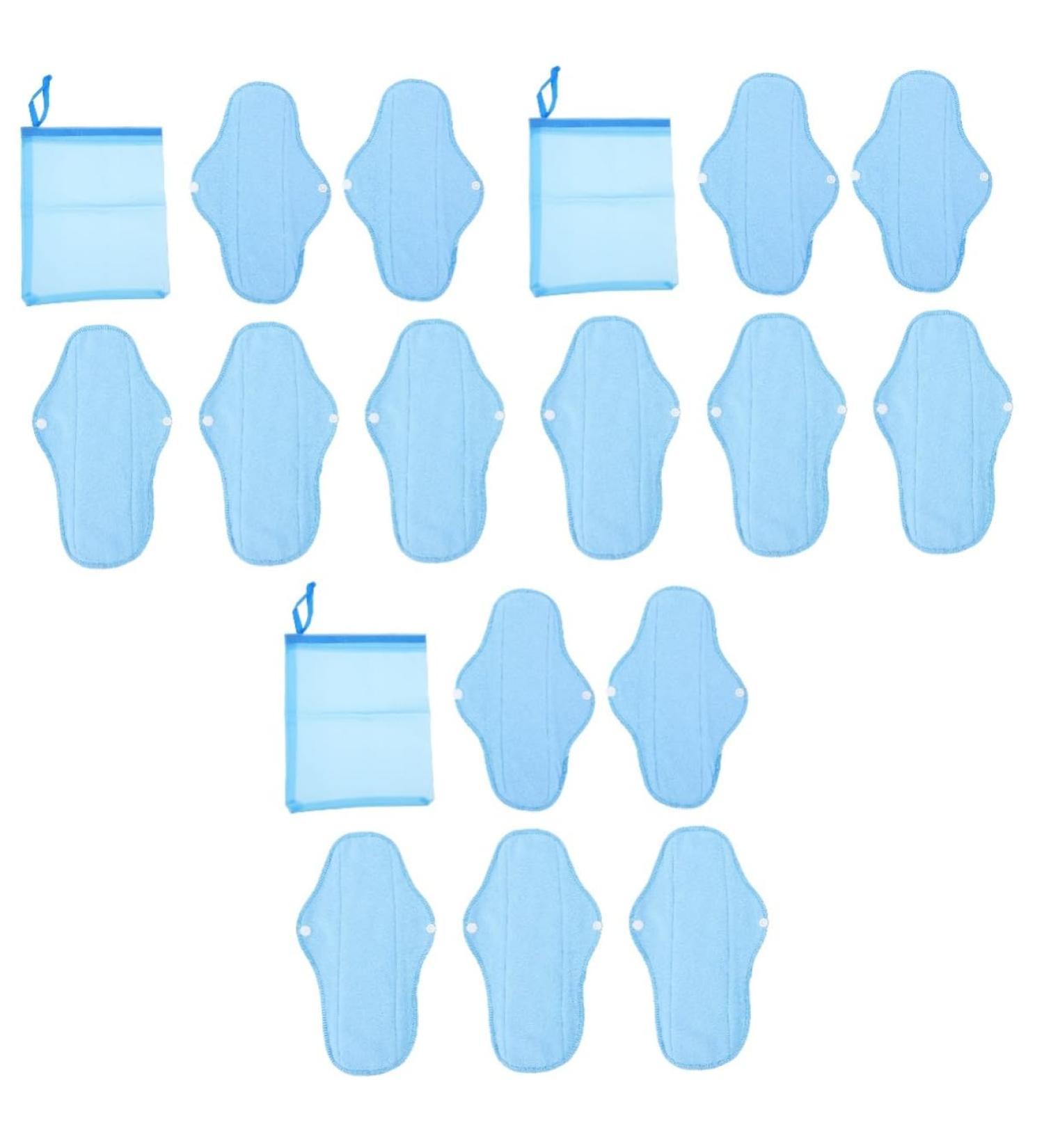 Gleavi 6-Ply Women's Fleece Bands - Reusable Menstrual Pads with Wings | Eco-Friendly Overnight Comfort | Shop Women's Fleece Flags - Buy Online on GoSupps.com