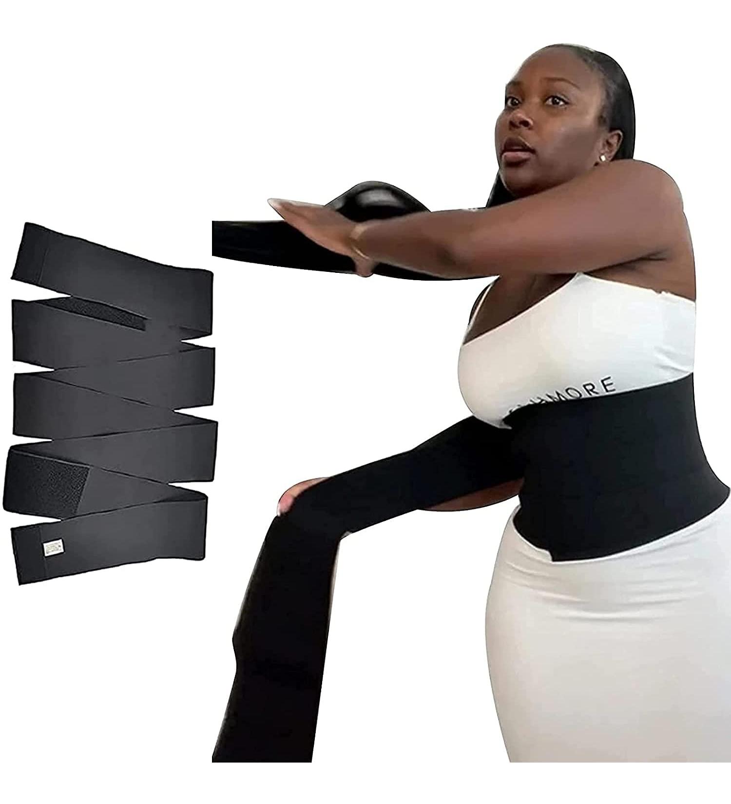 HomeSweety Snatch Me Up Bandage Wrap | Adjustable Lumbar Waist Support & Lower Back Pain Relief | TikTok Trending 236in/6m - Buy Online on GoSupps.com