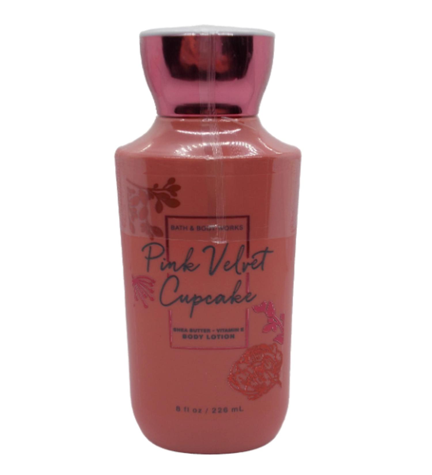 Buy Bath & Body Works Pink Velvet Cupcake Body Lotion 8oz - Winter 2019 | International Shipping Available - Buy Online on GoSupps.com