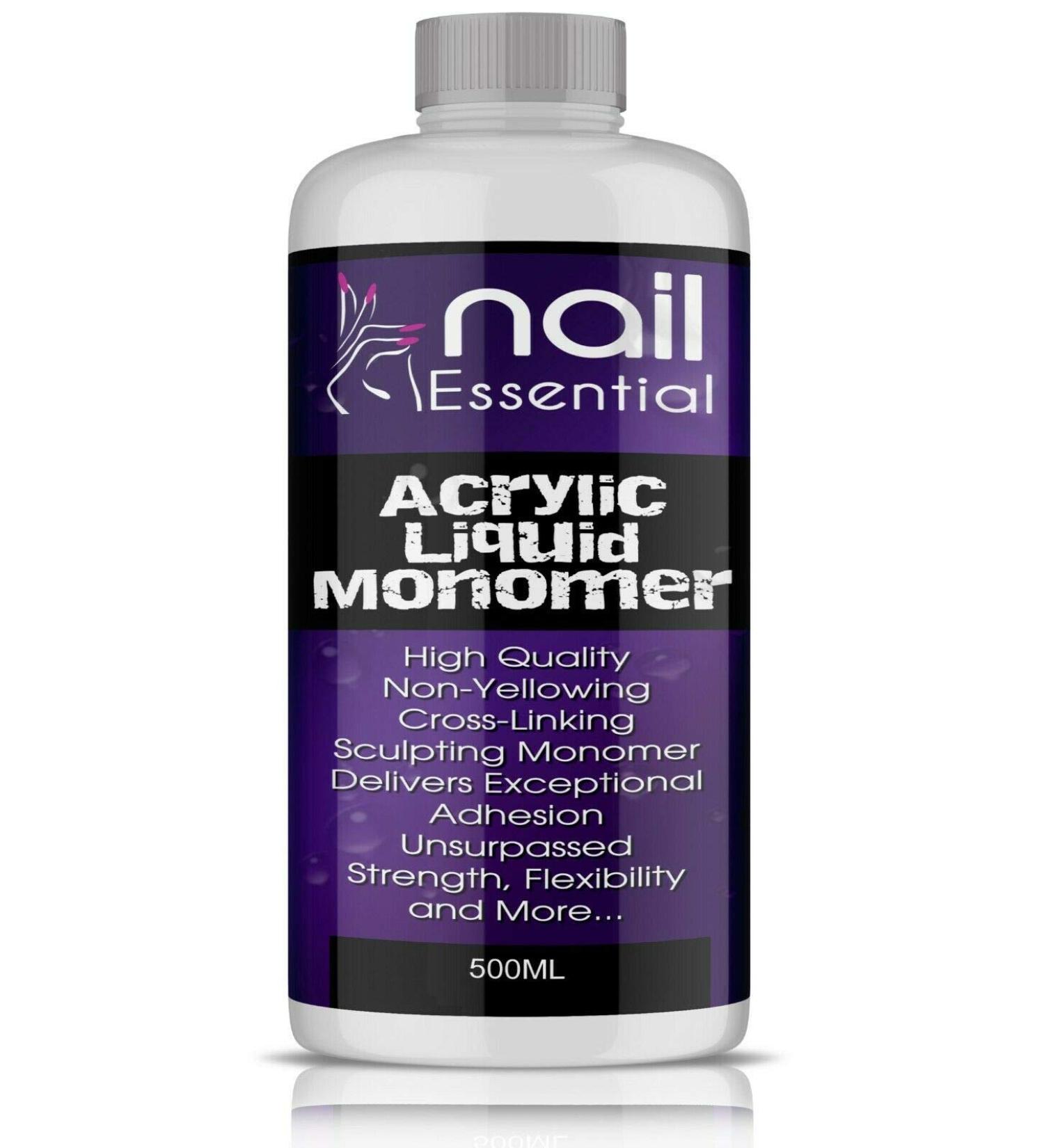 Nail Acrylic Liquid Create False Nails Tips Extensions Monomer 500ML