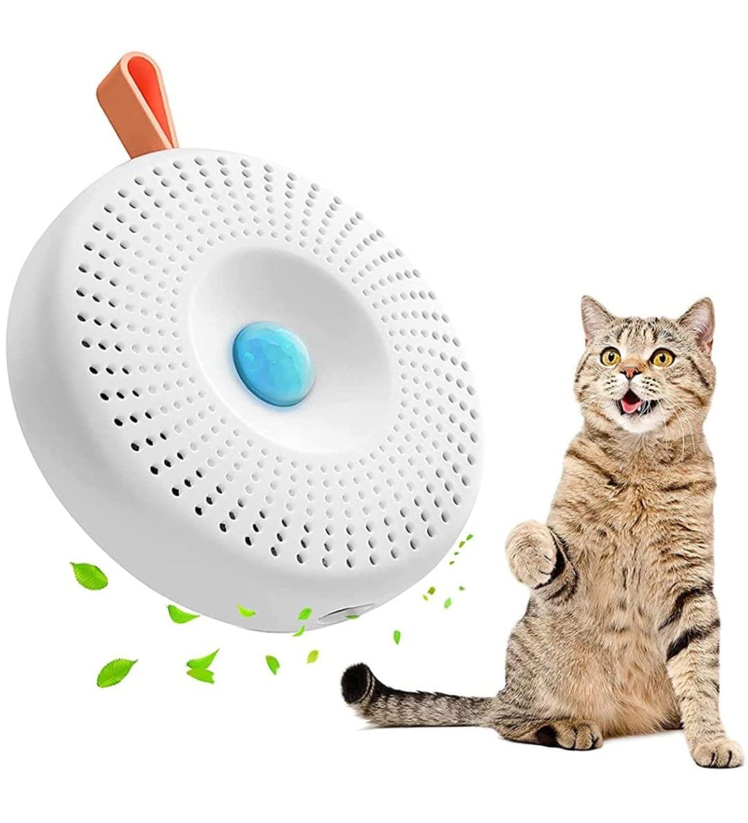 Cat Litter Deodorizer Smart Pet Litter Box Odor Eliminator Deodorization Rate 80% Rechargeable Dust-Free Cat Litter Smell Eliminator for Litter boxes Bathroom and Kitchen - Buy Online on GoSupps.com
