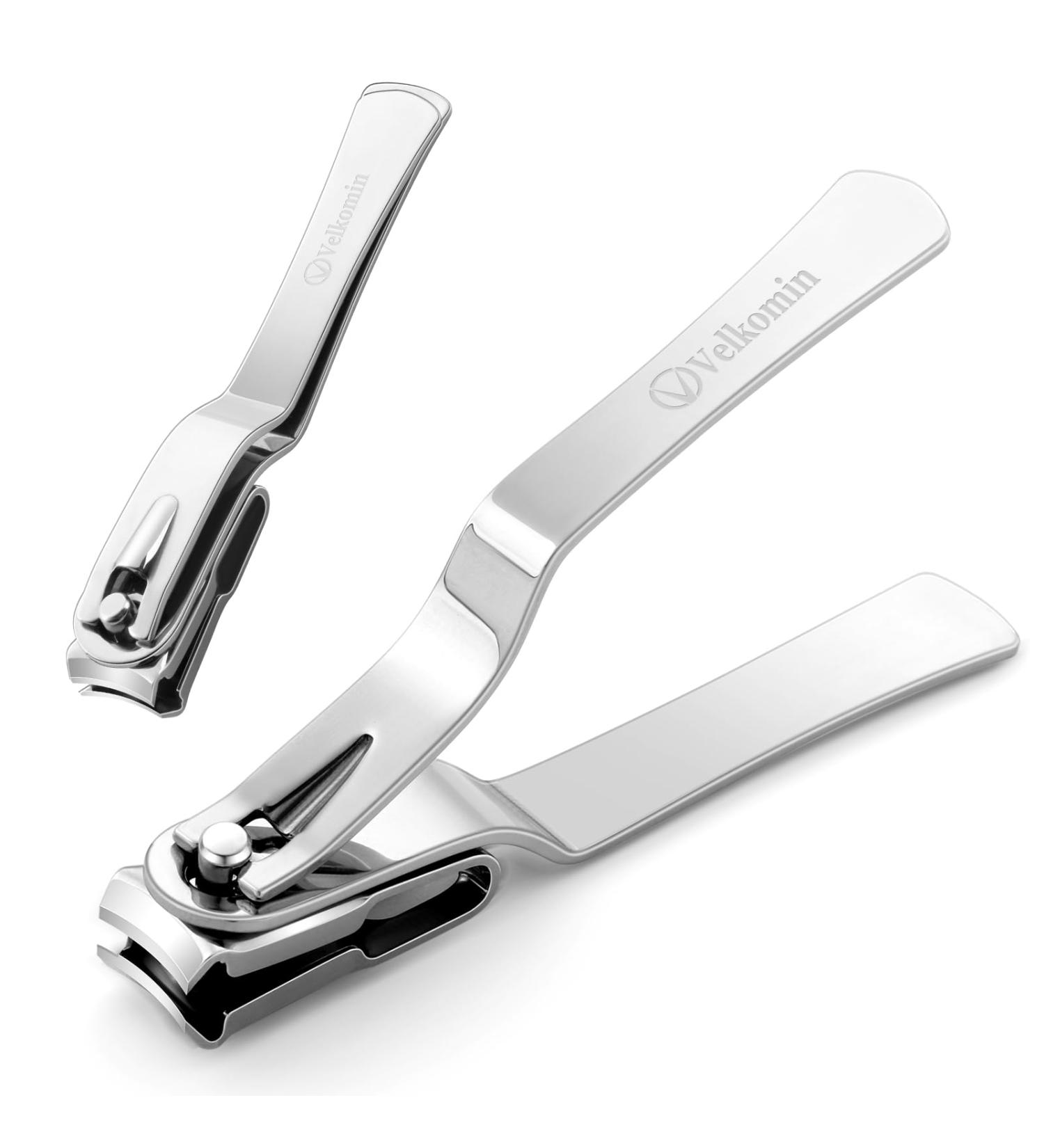 Long Handle Nail Clippers for Seniors - 360 Angled Head Ultra Sharp & Durable Fingernail Toenail Clippers - Ideal for Men & Women | 18-Month Warranty - Buy Online on GoSupps.com