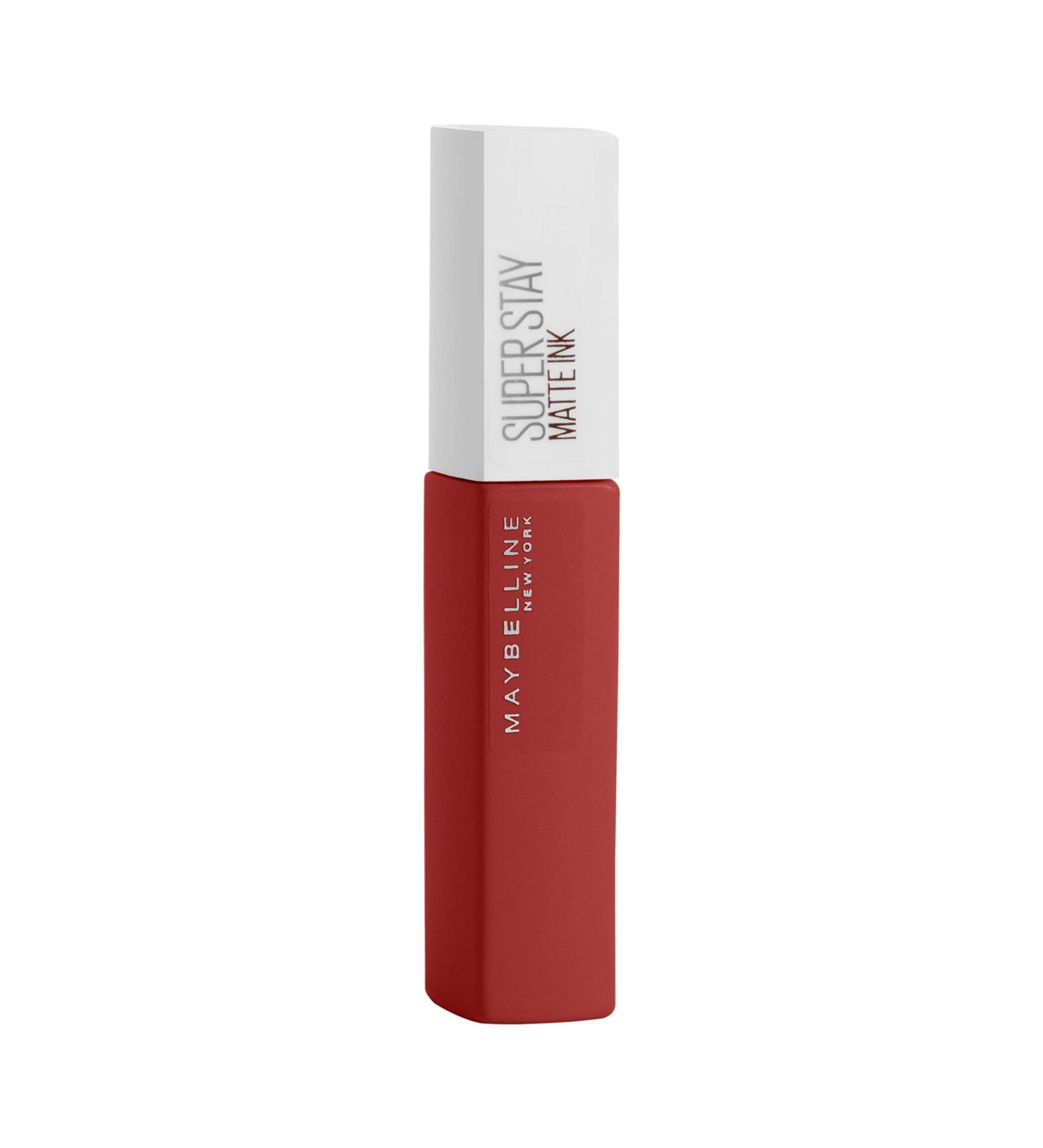  Maybelline Maybelline New York Lip Pen Super Stay Matte Ink City Edition Liquid matte and long-lasting No. 118 Dancer 5ml - Buy Online on GoSupps.com