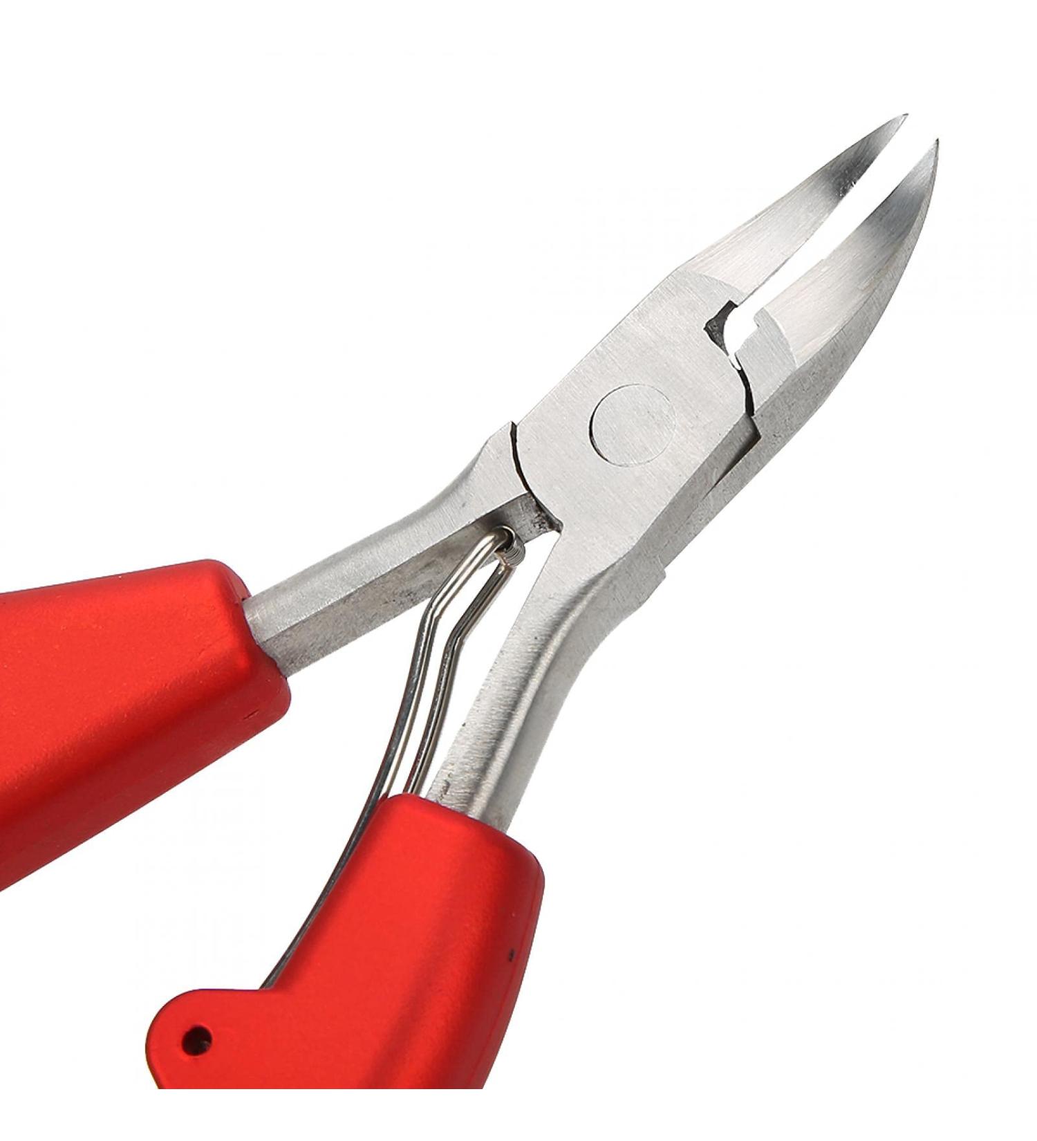 Men's Toenail Cuticle Scissors & File Set for Softening Skin - Red - Buy Online on GoSupps.com