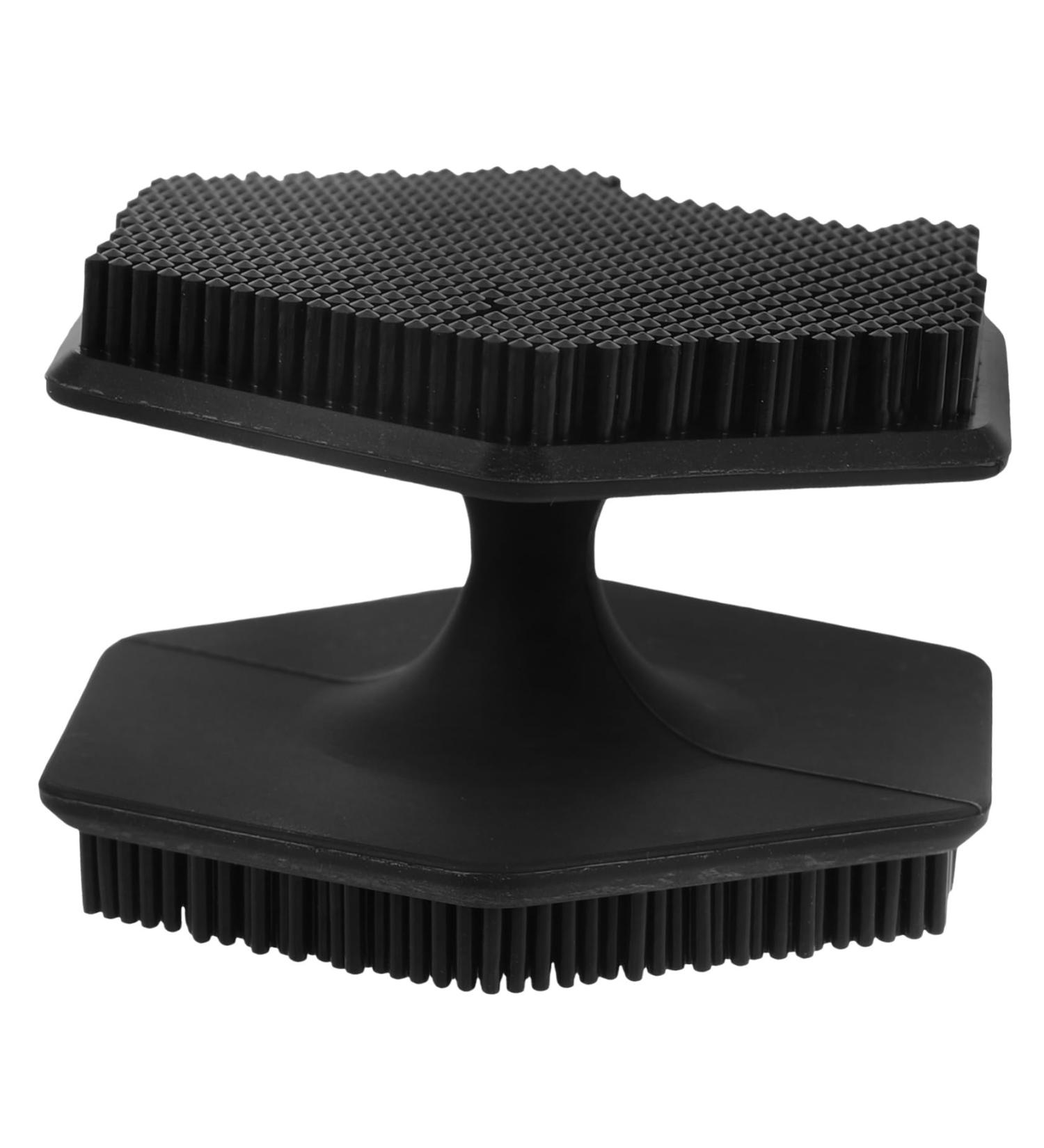  SOESFOUFU Facial Brush Pore Cleaner Induction Scrub Sponge Baby Makeup Brush Scrubber Silica Gel - Buy Online on GoSupps.com