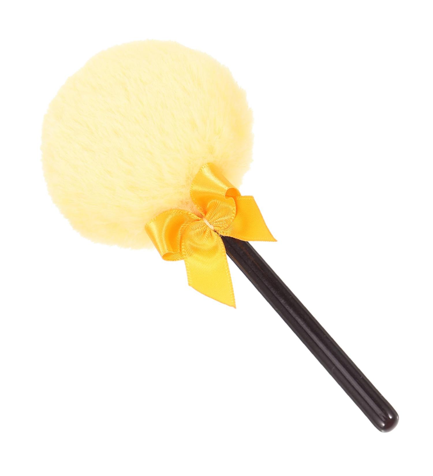SOESFOUFU Makeup Blenders puff body brush lollipop shape makeup puff fragrance dusting makeup cleaner kids tools after-bath powders puff super soft long hair child big puff take a bath - Buy Online on GoSupps.com