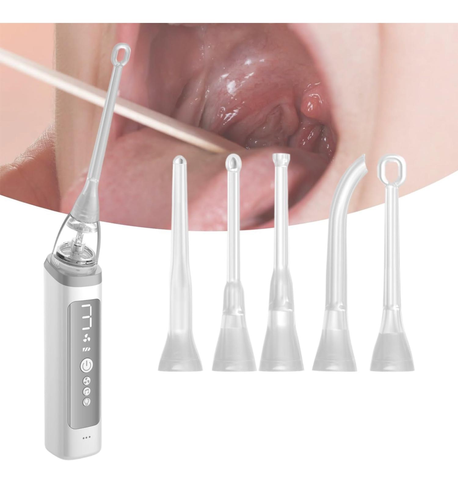 Tonsil Stone Remover | Clean & Fight Bad Breath | Oral Irrigator Tool for Stone Removal - International Shipping - Buy Online on GoSupps.com