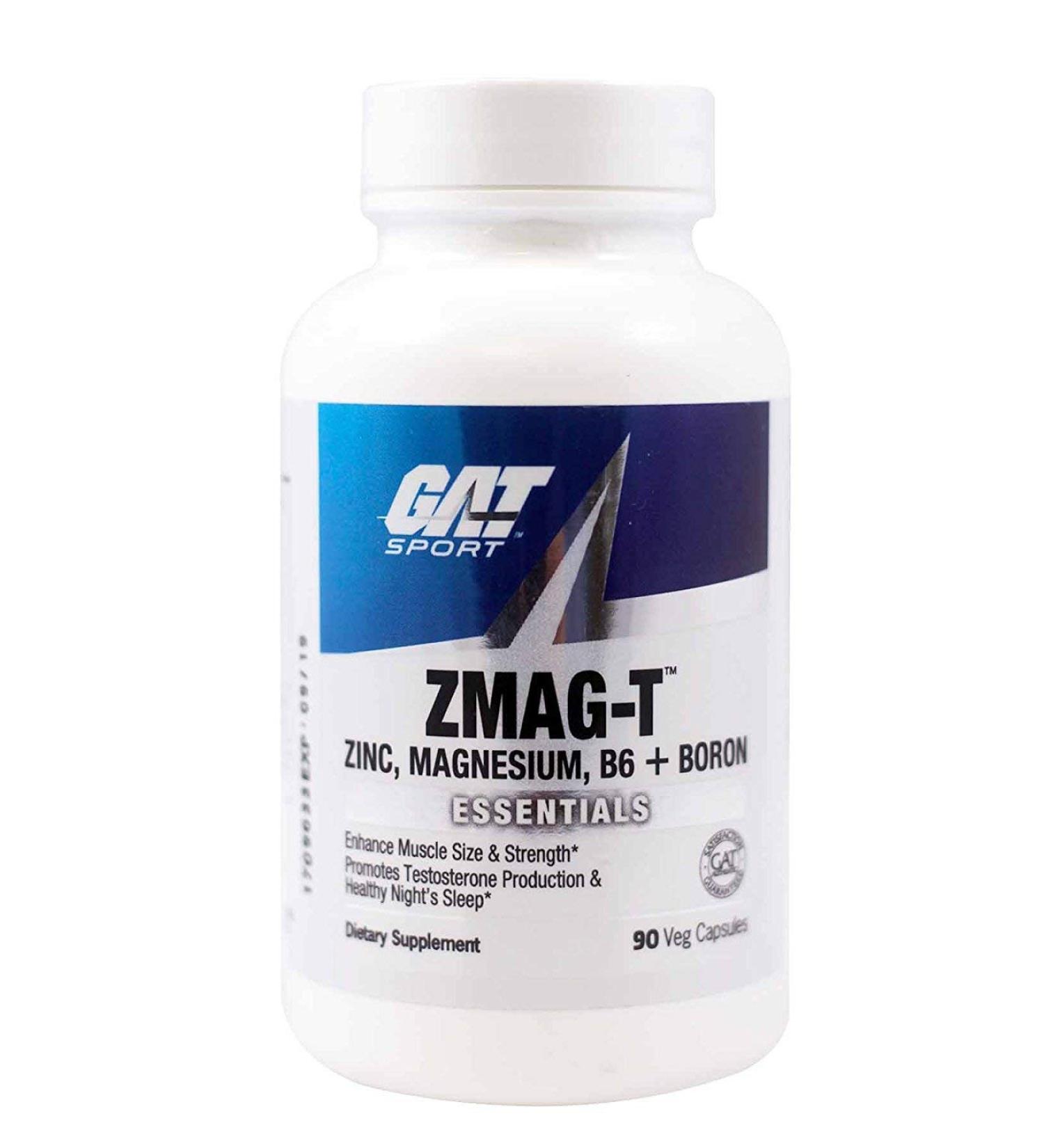 GAT ZMAG-T Testosterone Production & Healthy Sleep 90 Capsules - Buy Online on GoSupps.com