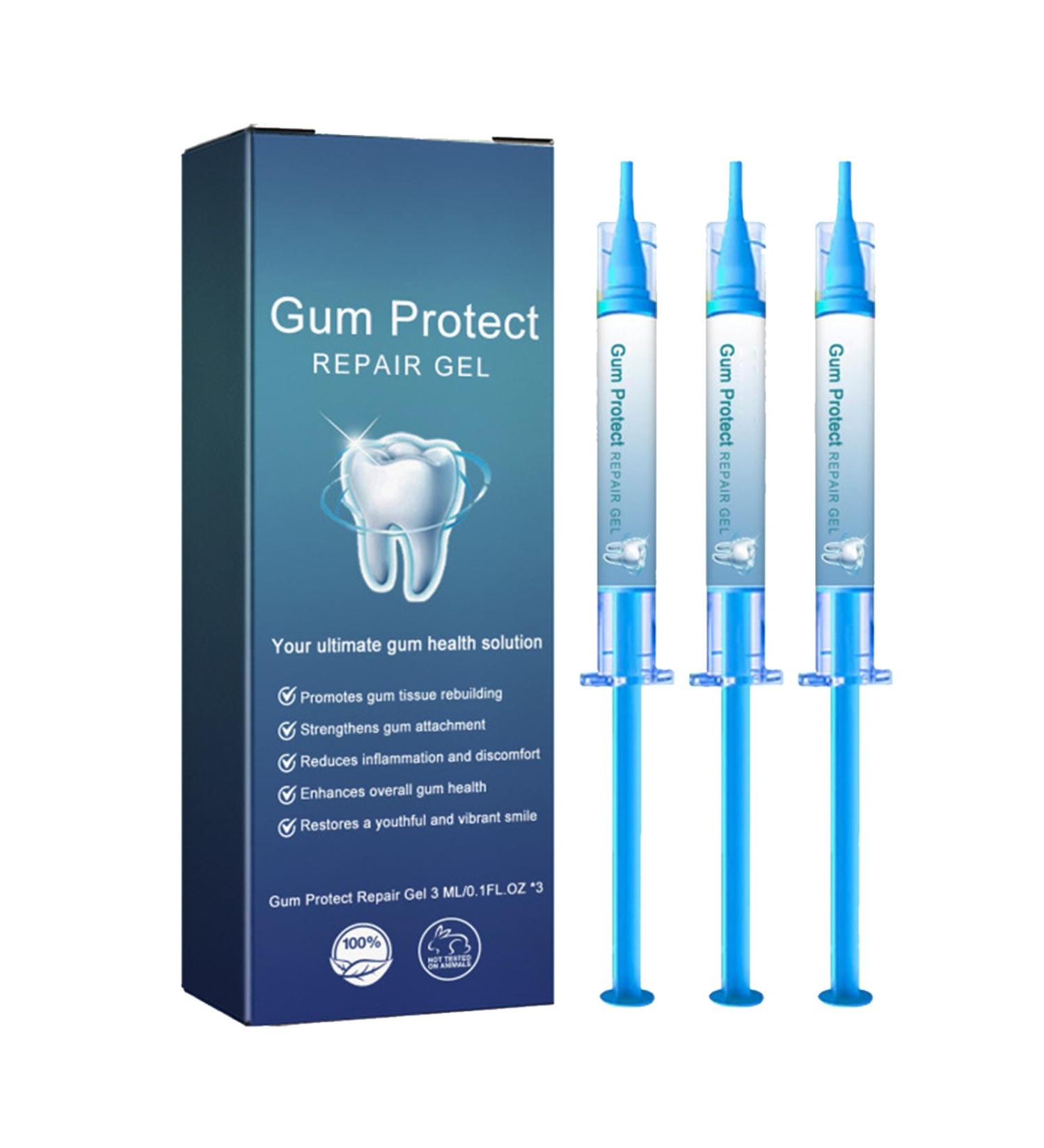  GNAUMORE Gum Repair Gel Gum Care Gel Teeth Cleaning Pen Teeth Whitening Essence Pen - Buy Online on GoSupps.com