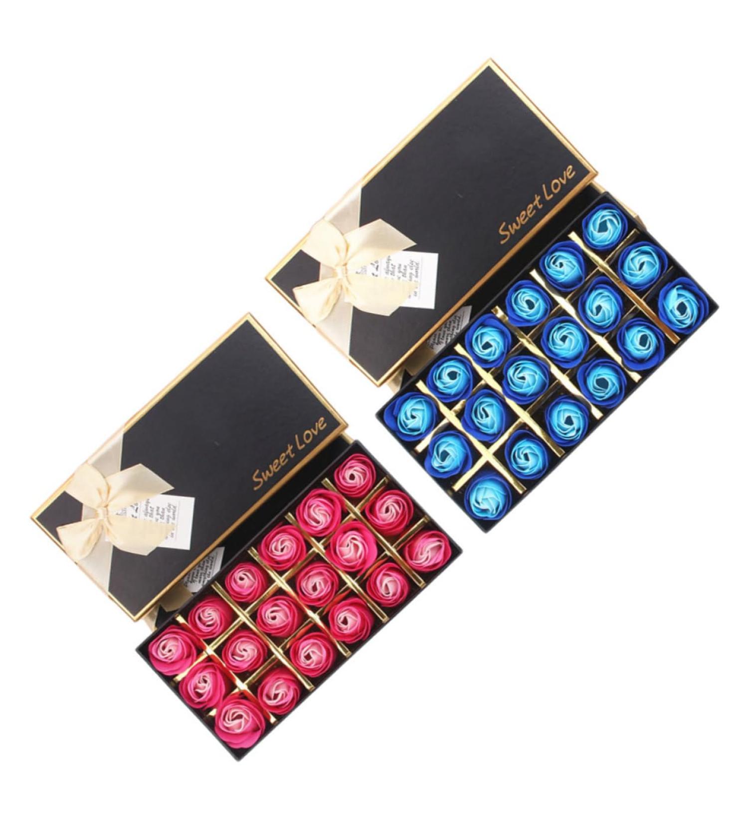 VINTORKY 2boxes Creative Ladies Lady Soap Flowers Mom Day Great Present Romantic Idea Flower Soap -shaped Soap Mothers Day Present Soap Box - Buy Online on GoSupps.com