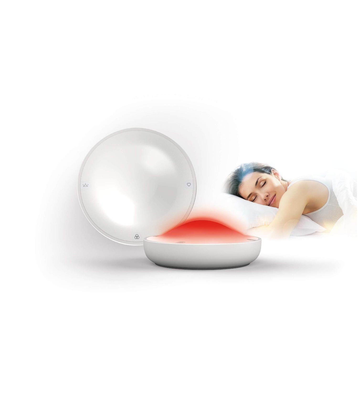 TERRAILLON Dreamer Sleep Aid: Light Therapy & Meditation Device for Stress Relief, Natural Sleep Aid, Breathing Trainer for Deep Relaxation - Buy Online on GoSupps.com