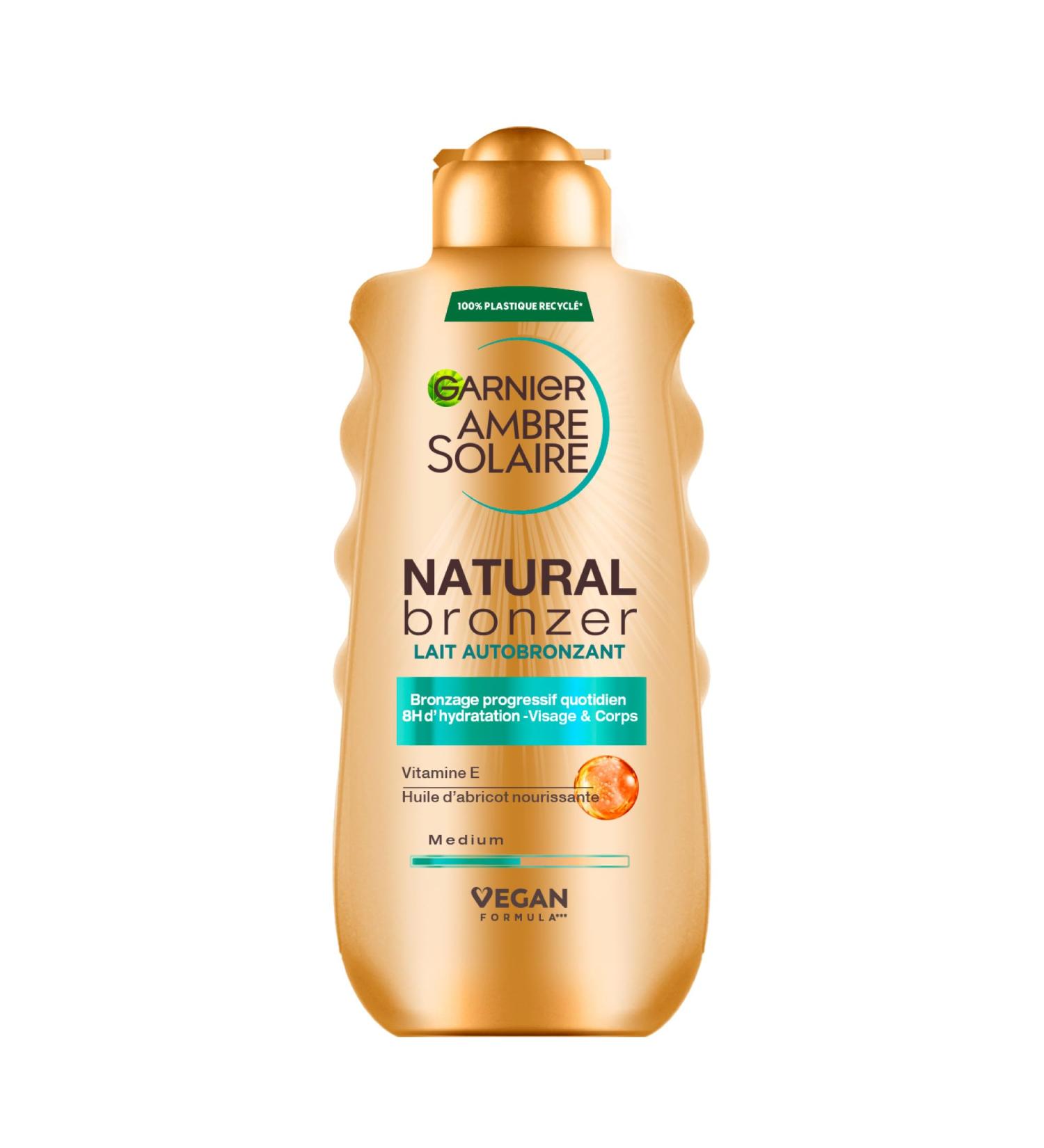 Garnier Ambre Solaire Natural Bronzer Self Tanning Milk 175ml