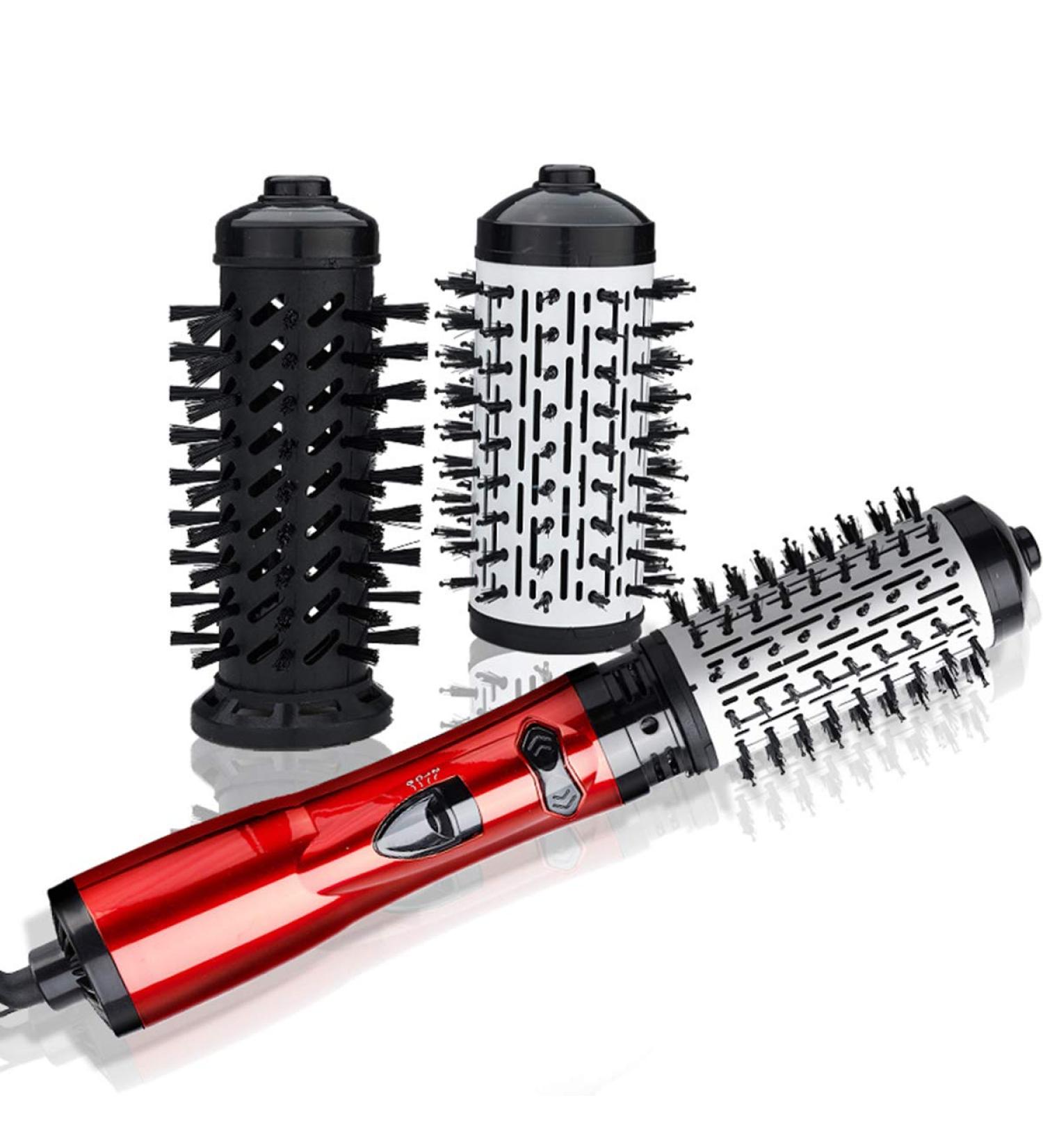 Owlike Hot Air Brush Hair Dryer Brush 2-Way Rotating Hair Straightener Styler Hair Styling Wand - Buy Online on GoSupps.com