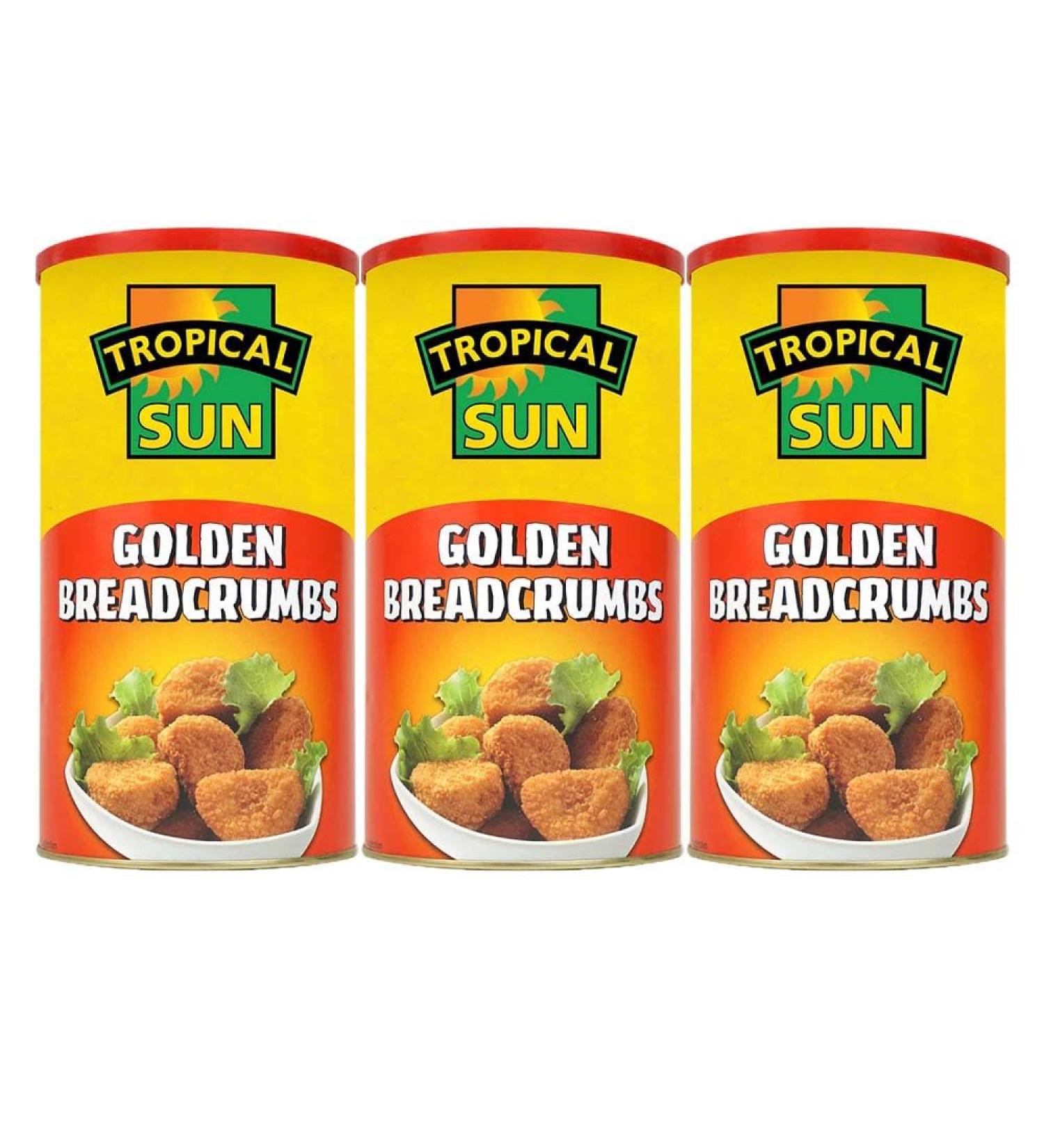 Tropical Sun 3 x 200g Golden Breadcrumbs With Welari Thank You Card Cooking Deep Frying Grill Meat Coating Batter Pasta Bake Topping (600g) (3pack) - Buy Online on GoSupps.com