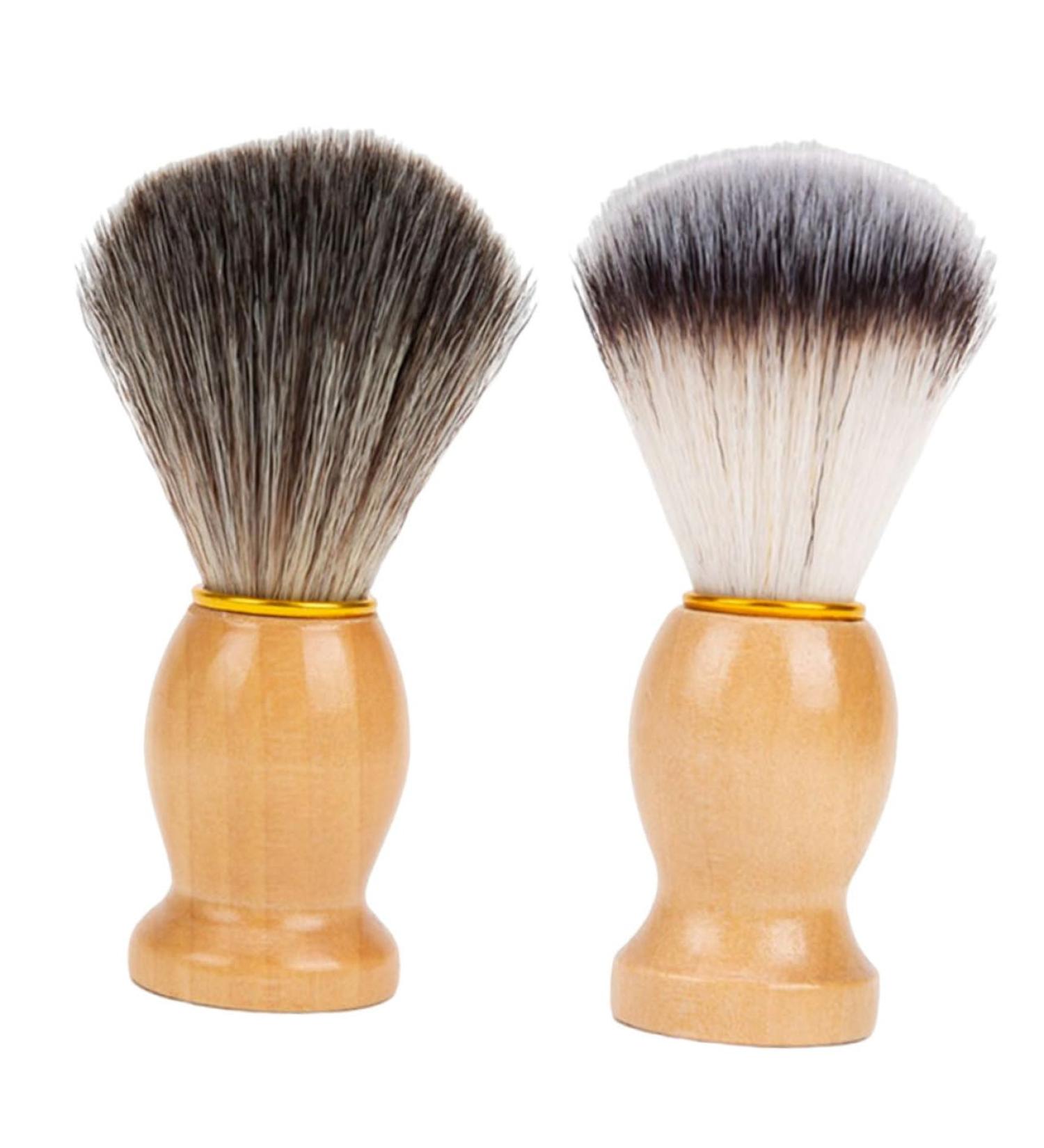 Minkissy Small Razor Branch Brush - Synthetic Hair Removal & Cleaning Tool for Men | Hairdressing Salon Essentials - Buy Online on GoSupps.com