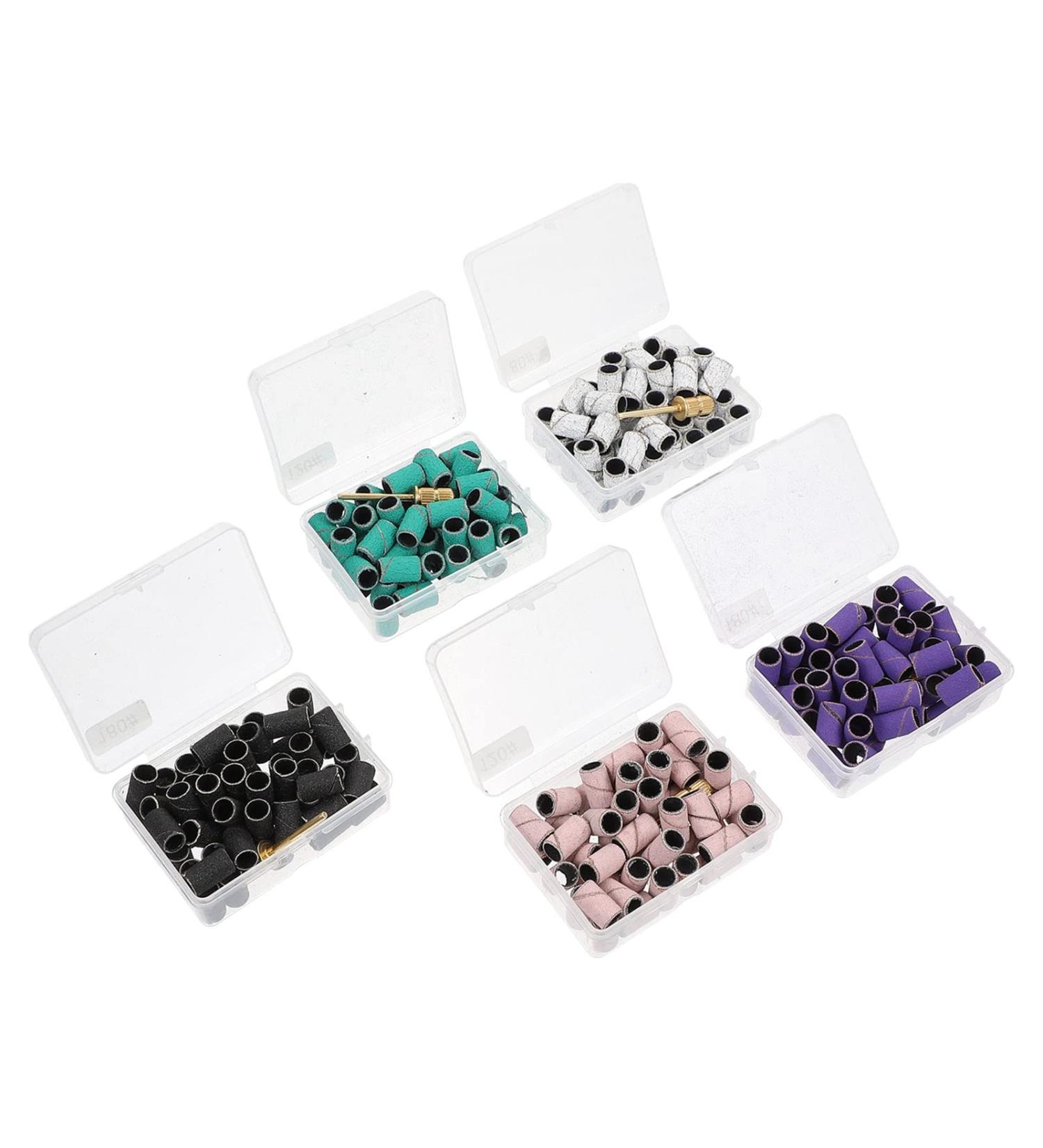 Lurrose 750-Piece Nail Polishing Tools Set | High-Quality Nail Art Accessories & Sandpaper Bands for Manicure & Nail Grinding - Buy Online on GoSupps.com