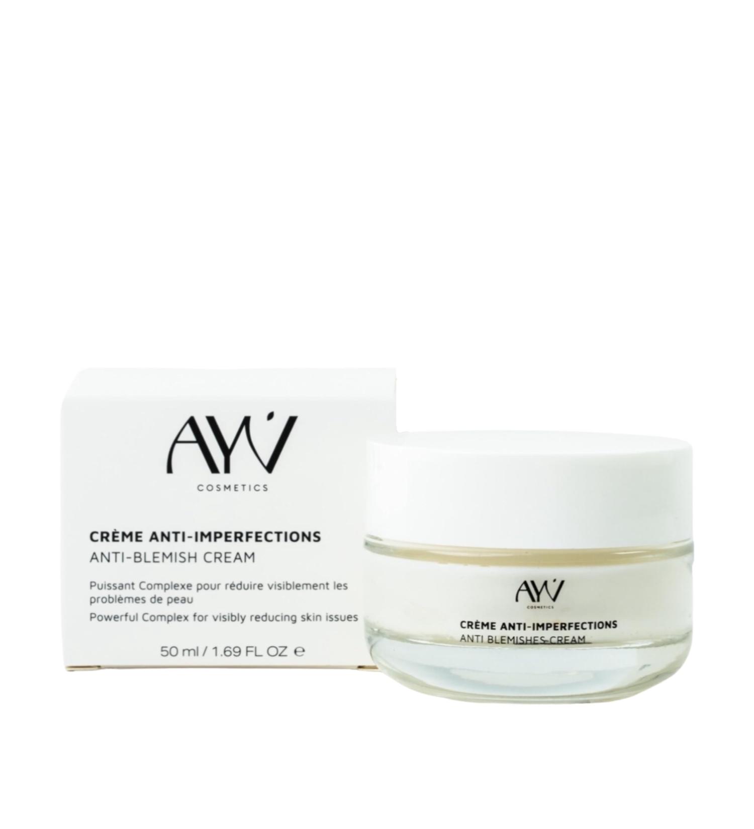  AYV Cosmetics Anti-Imperfection Anti-Blemish & Anti-Blackhead Face Moisturizing Cream - Enriched with Salicylic Acid and Rosemary Hydrosol - MADE IN FRANCE - 50ml - Buy Online on GoSupps.com