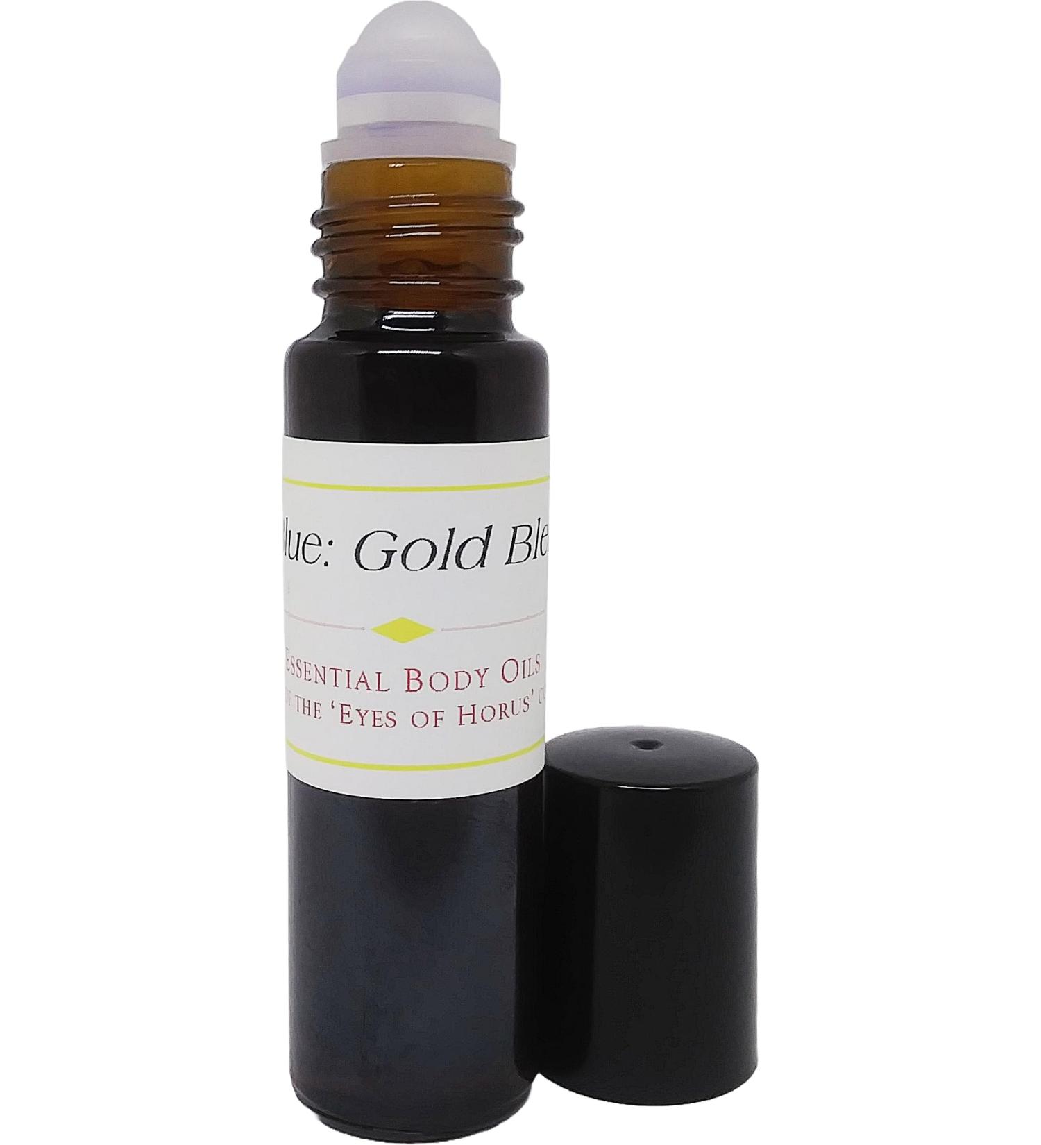 Polo Blue: Gold Blend - Type For Men Cologne Body Oil Fragrance Roll-On - Purple - 1/3 oz. - ID#38489 0.33 Fl Oz (Pack of 1)