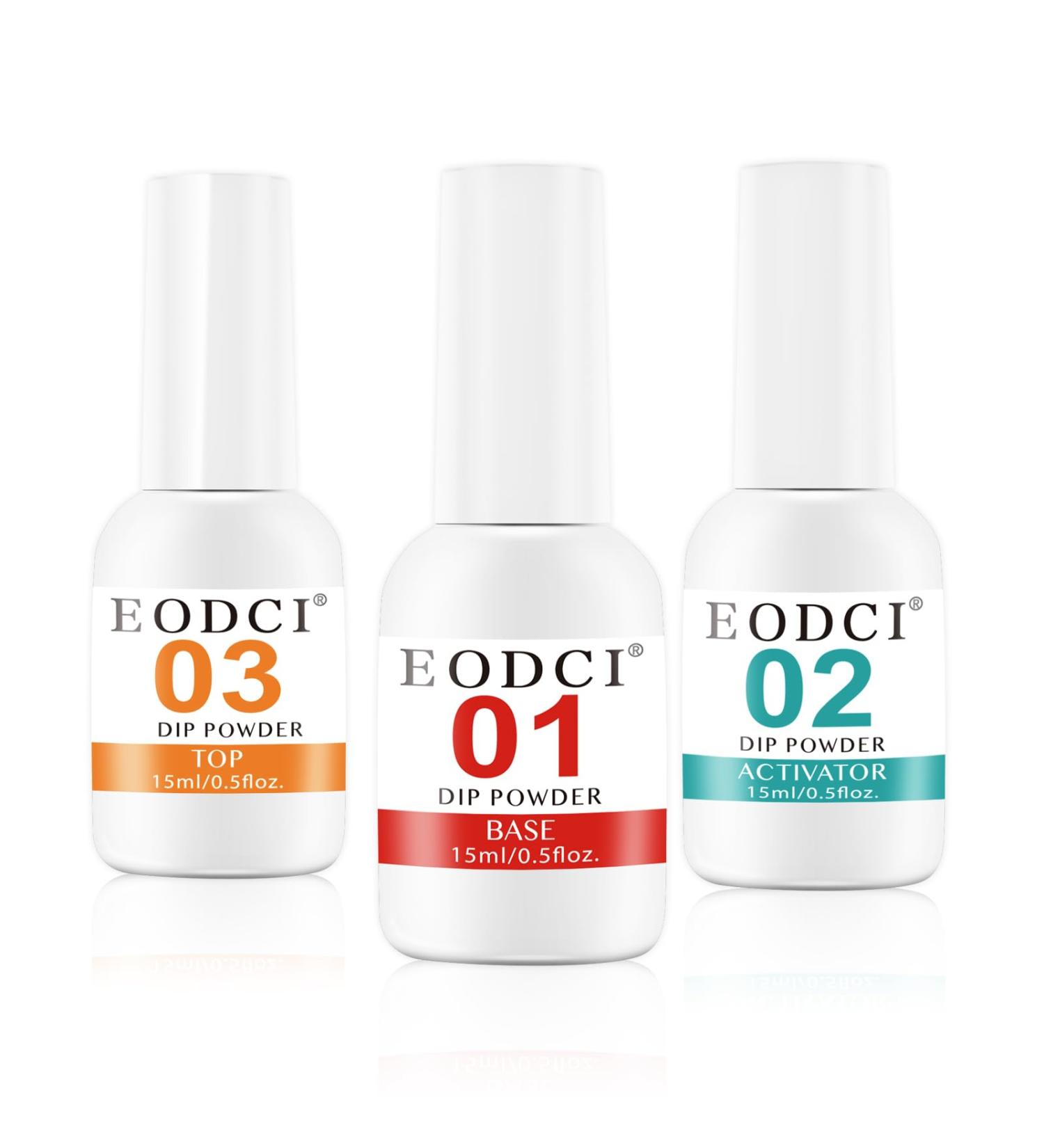 Premium Dip Powder Liquid Set - 15ml for Nail Salons & Beginners | Base & Top Coat Activator - No Nail Lamp Needed - Buy Online on GoSupps.com