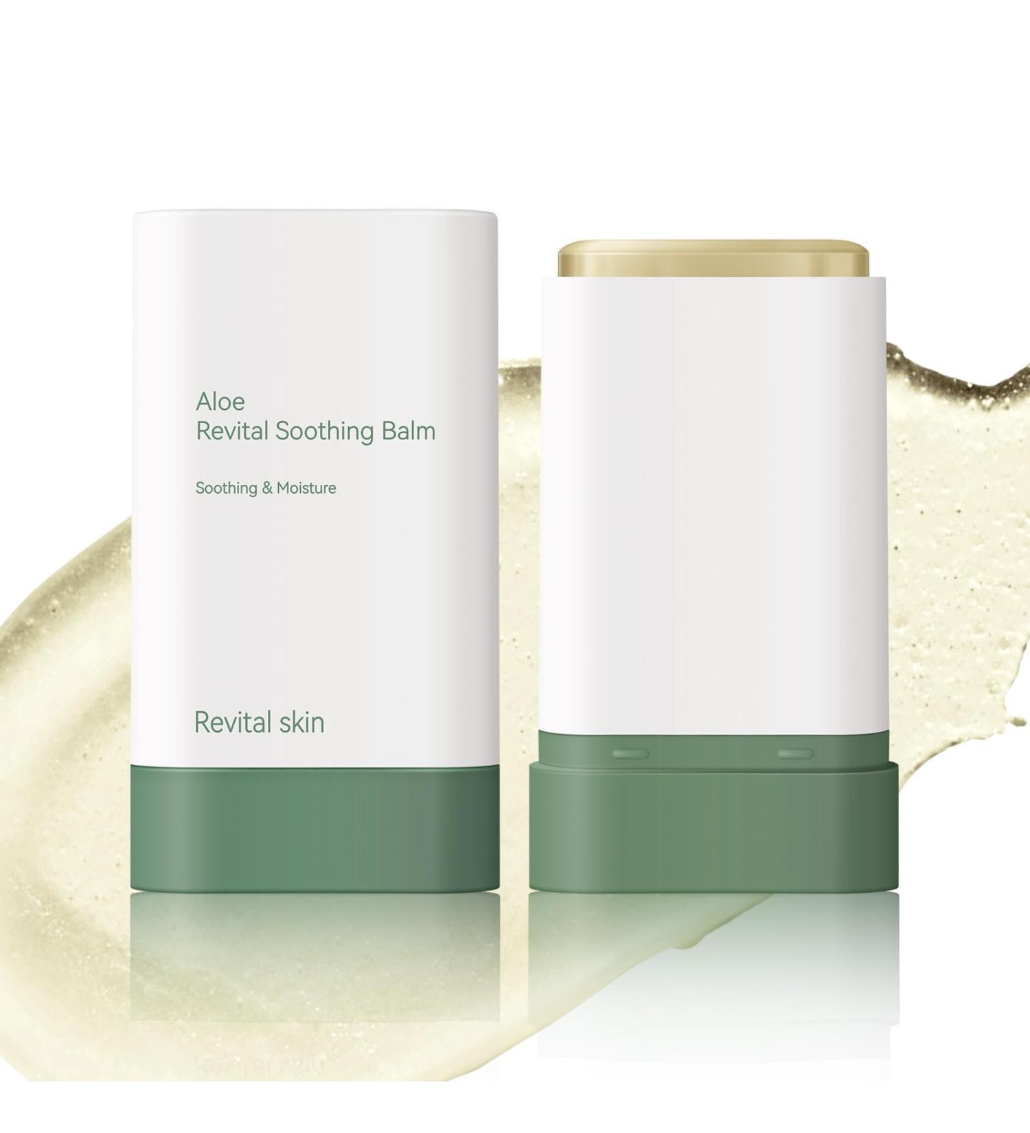 Grospe Organic Aloe Vera Gel Stick for Face & Body Pure Aloe Gel Ideal for Hydrating Soothing for Dry Skin Anti-Wrinkle Acne Scars Soothing After Sun Care Relief - Buy Online on GoSupps.com