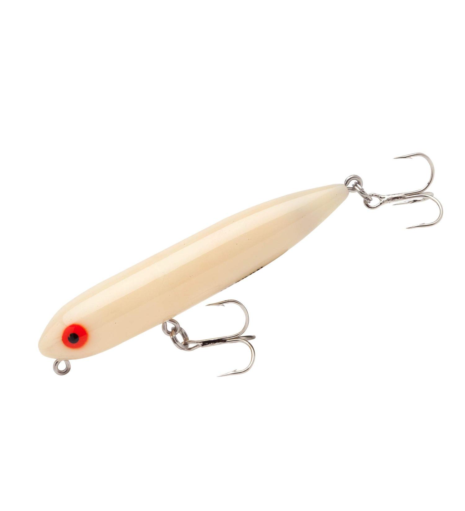 Heddon Zara Spook 1/4 Oz Bone Puppy Topwater Fishing Lure - Legendary Walk-The-Dog Style - Buy Online on GoSupps.com