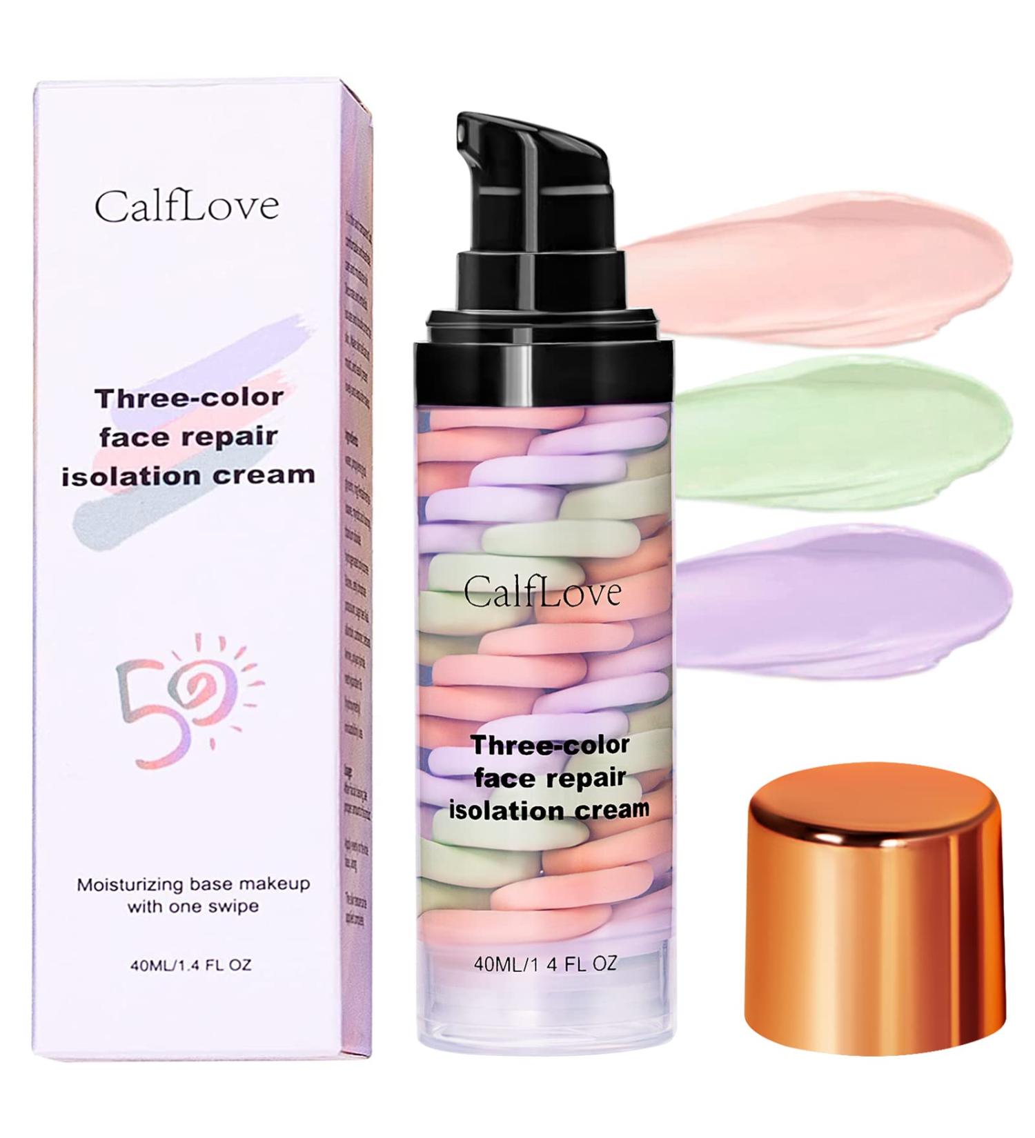 3-in-1 Face Makeup Primer: Skin Tone Correcting, Pore Minimizing and Oil Control - Buy Online on GoSupps.com