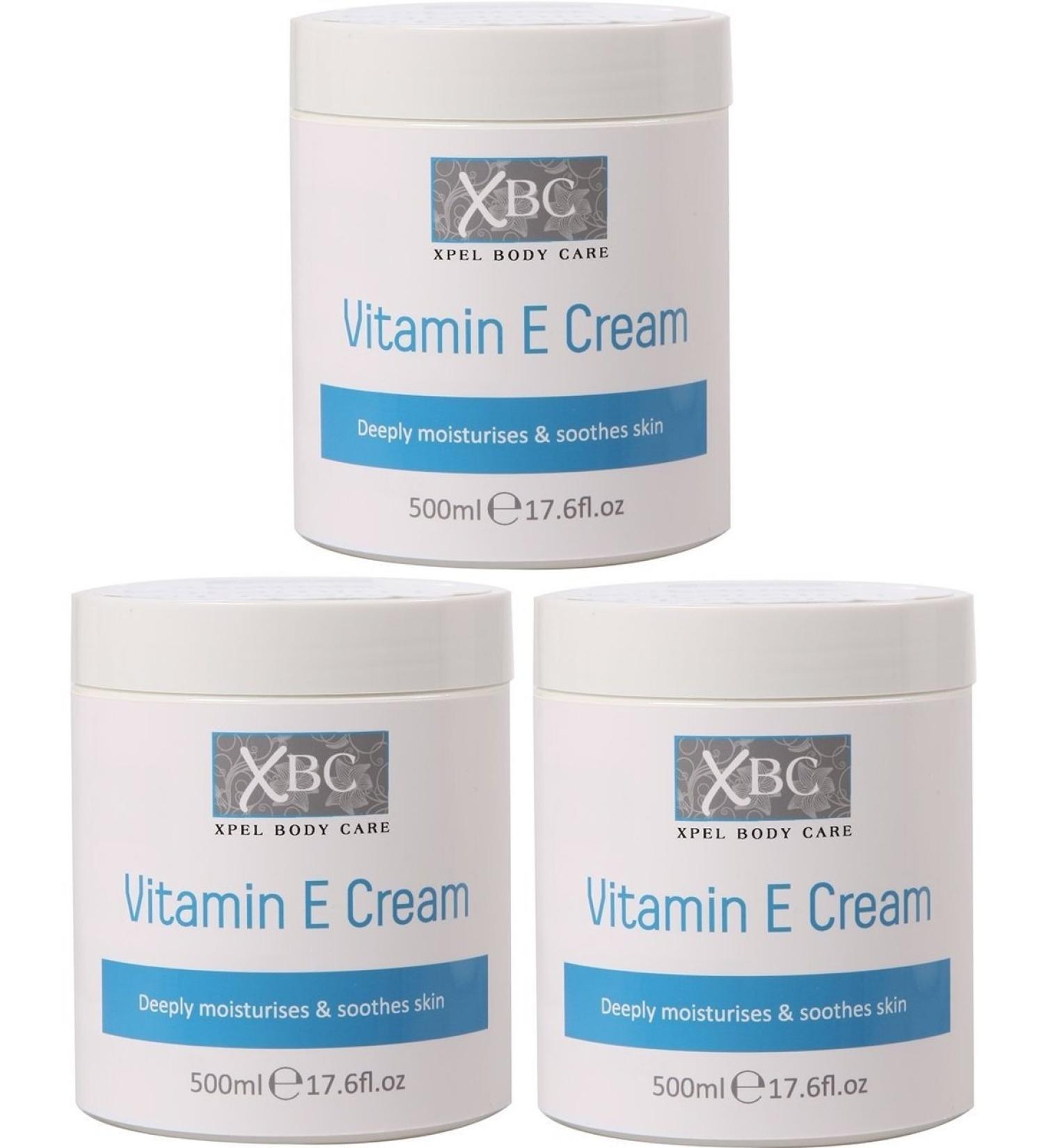 XPEL XBC Vitamin E Cream 500 ml Pack of 3