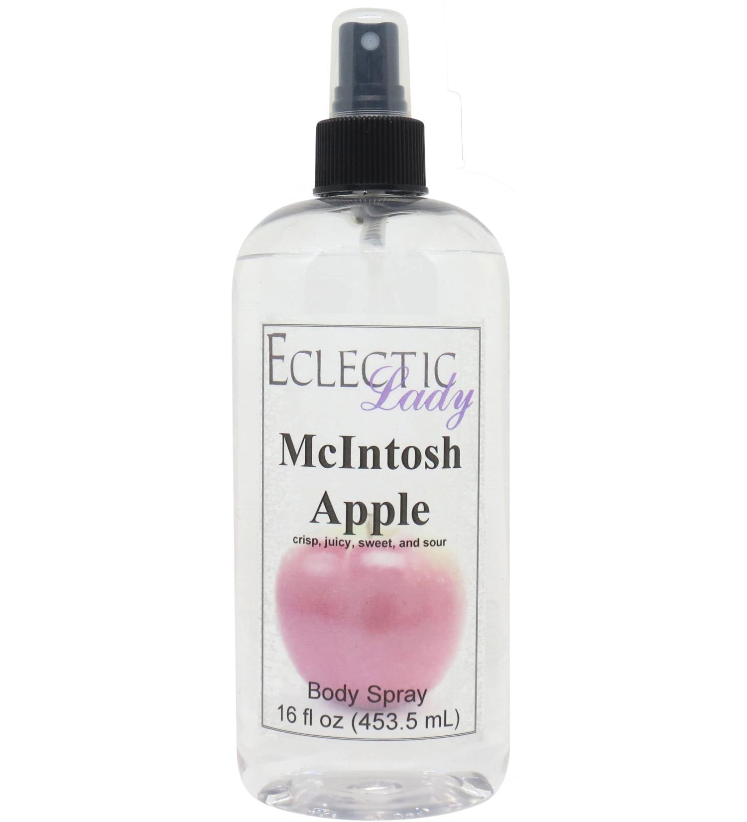 McIntosh Apple Body Spray 16 ounces Body Mist for Women with Clean Light & Gentle Fragrance Long Lasting Perfume with Comforting Scent for Men & Women Cologne with Soft Subtle Aroma For Daily 16 Fluid Ounces - Buy Online on GoSupps.com
