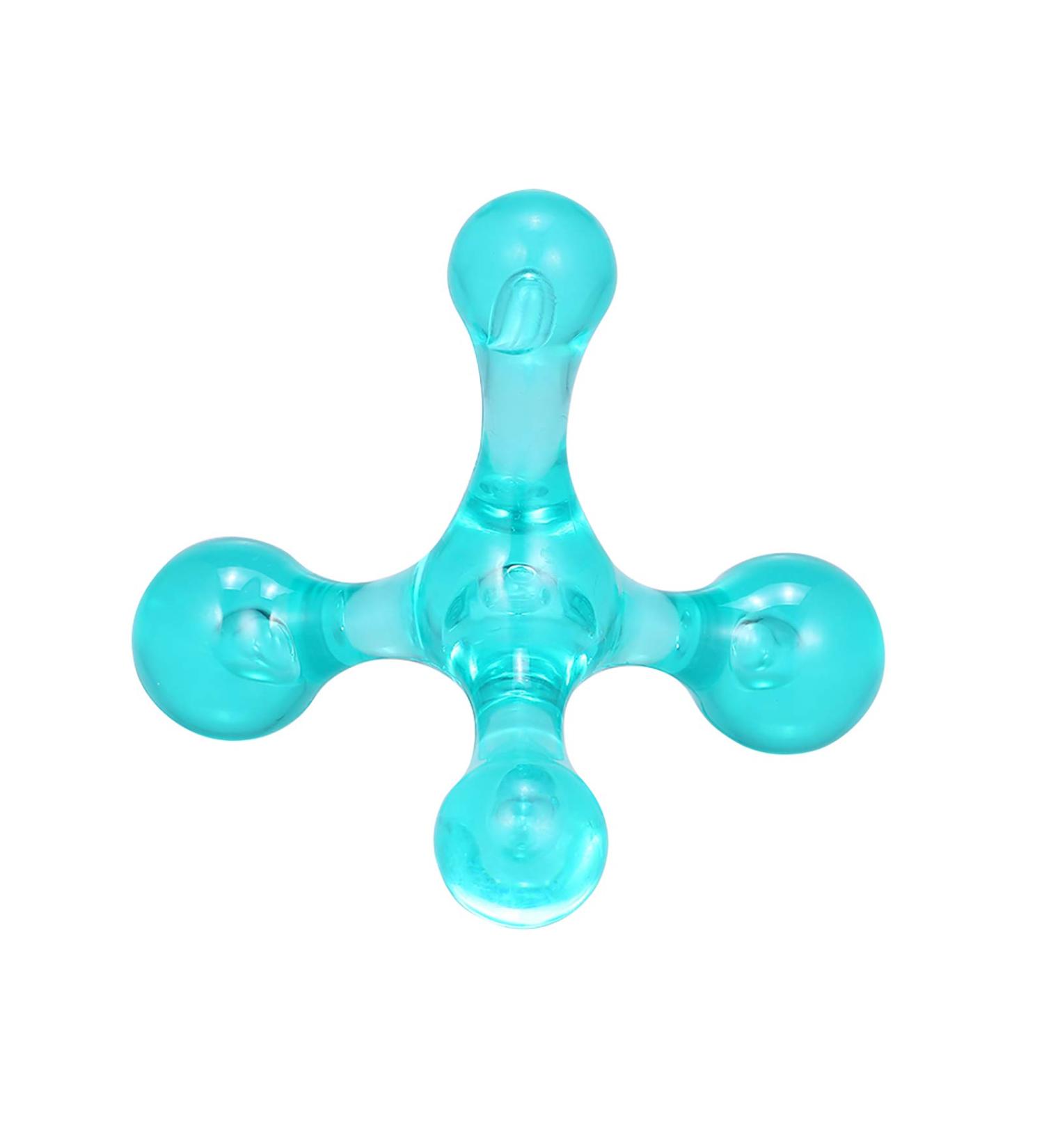 Layhou 4 Point Trigger Point Massage Device - Reflexology Massager for Back Neck Arms & Legs - Green - Buy Online on GoSupps.com