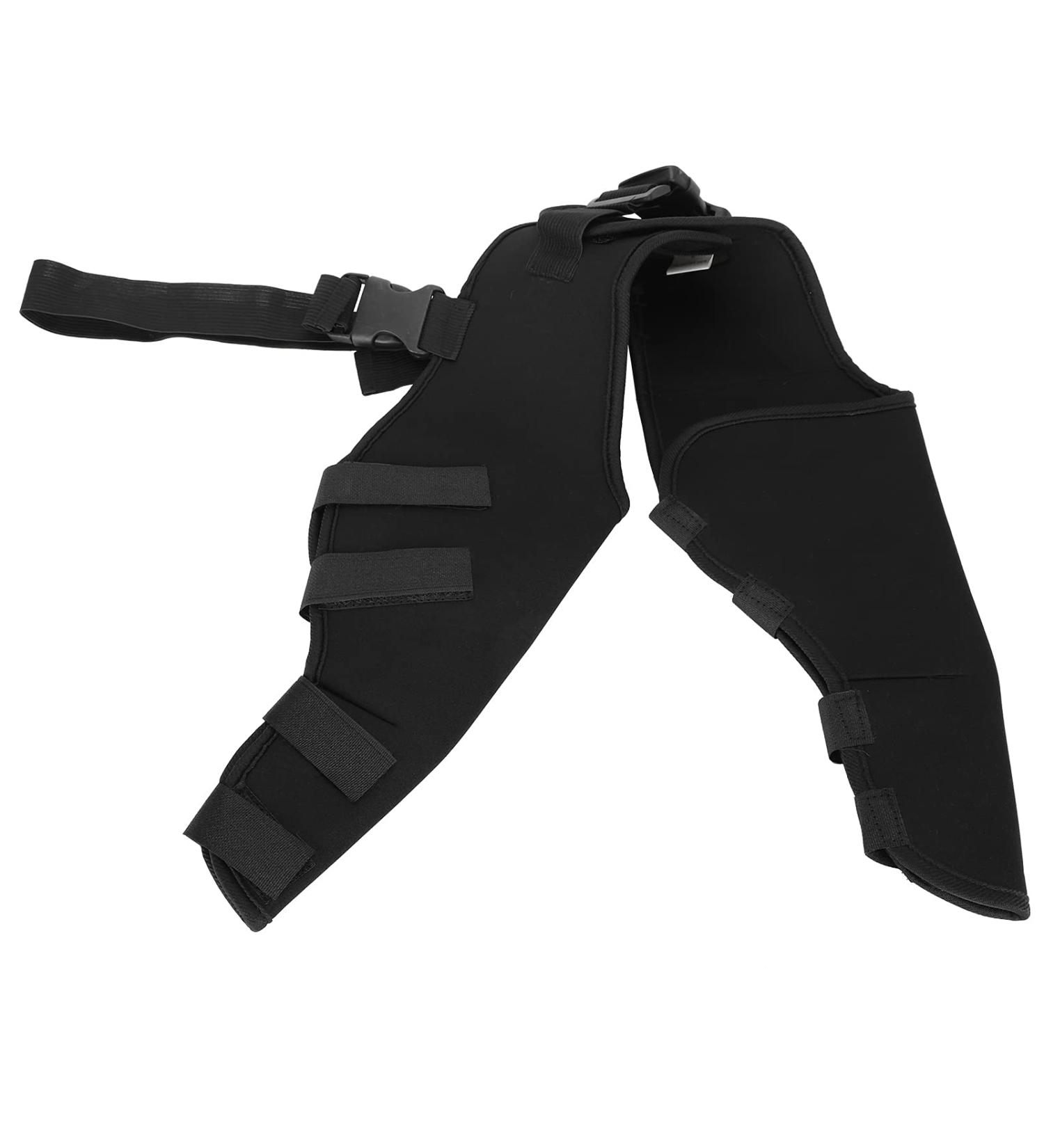 BORDSTRACT Dog Leg Braces for Hind Leg Adjustable Dog Knee Brace for Cruciate Ligament Injury Protecting Wounds Surgery Healing Arthritis Joint Pain and Muscle Sore HJ25 M - Buy Online on GoSupps.com