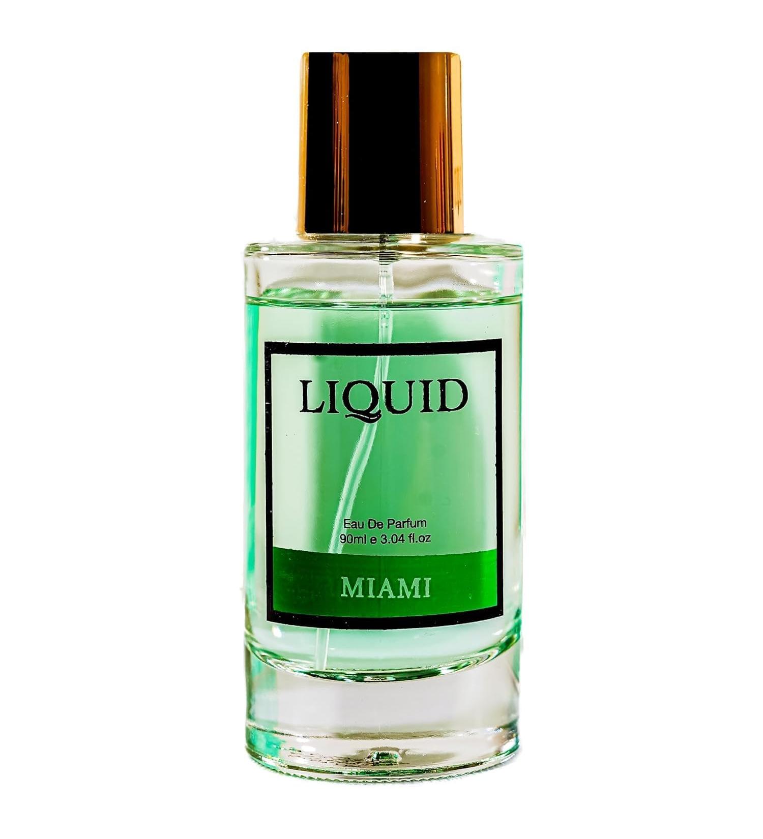 LIQUID Miami Eau de Parfum EDP for Women - 90ml | Premium Perfume | Blend of Lilly Vanilla & Powdery Musk Fragrance | Perfect for Special Occasions | Luxury Scent Inspired by Miami | Gift for Her - Buy Online on GoSupps.com