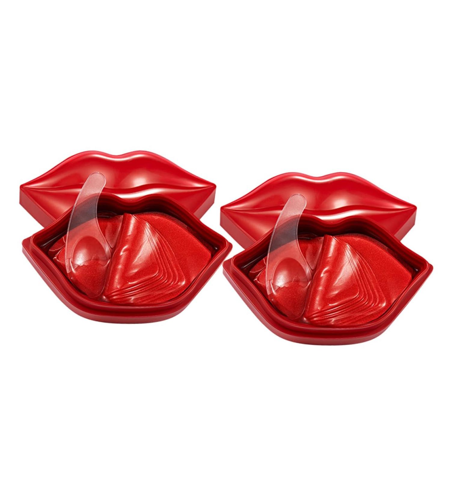 VALICLUD Masques L vres Hydratants en Gel 40 Pi ces Soin Anti-ger ures Exfoliant Femmes Usage Quotidien Nuit Extrait de Cerise pour L vres Douces et R par es - Buy Online on GoSupps.com